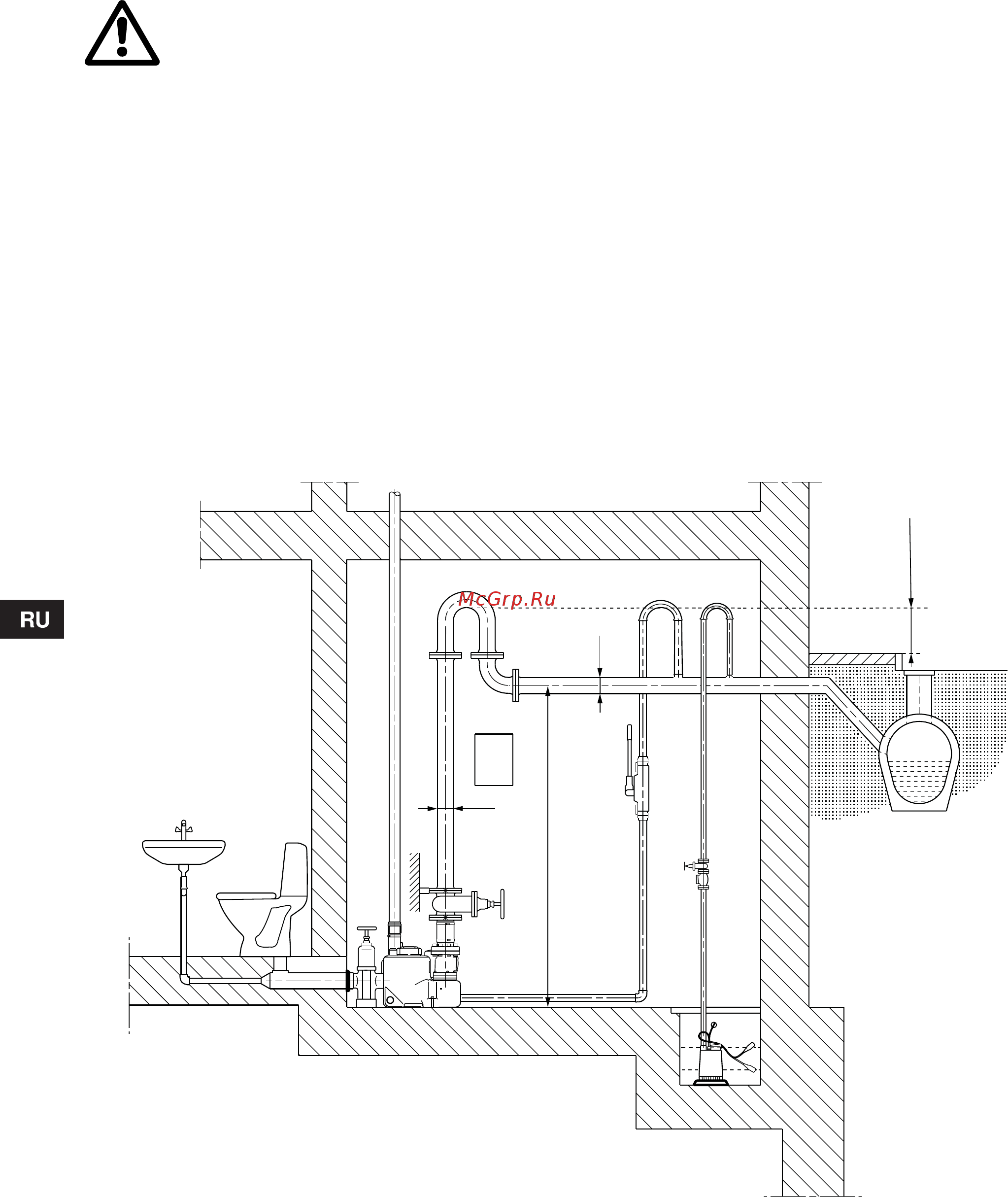 Grundfos MSS.12.3.4 [5/28] Монтаж