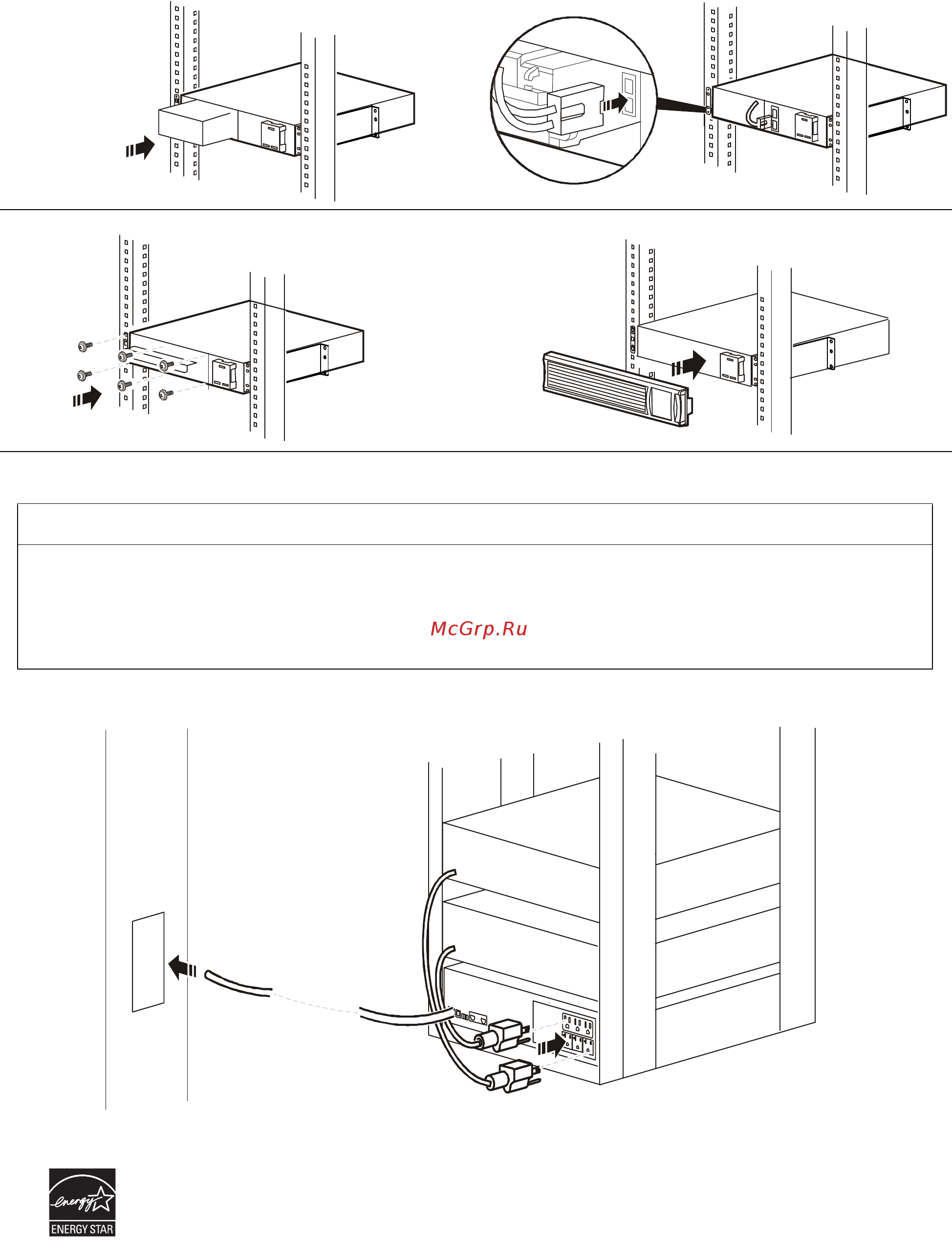 APC Smart-UPS SMC3000RMI2U [6/6] Caution