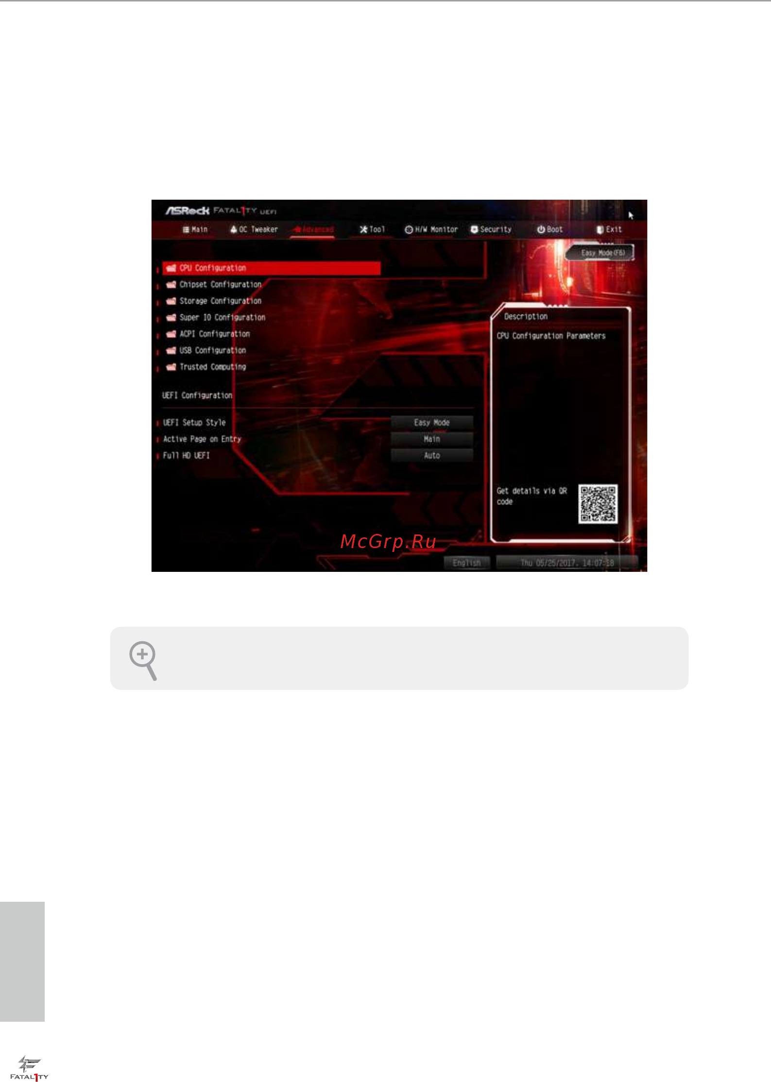 ASRock FATAL1TY X299 PROFESSIONAL GAMING I9 [88/109] Advanced screen