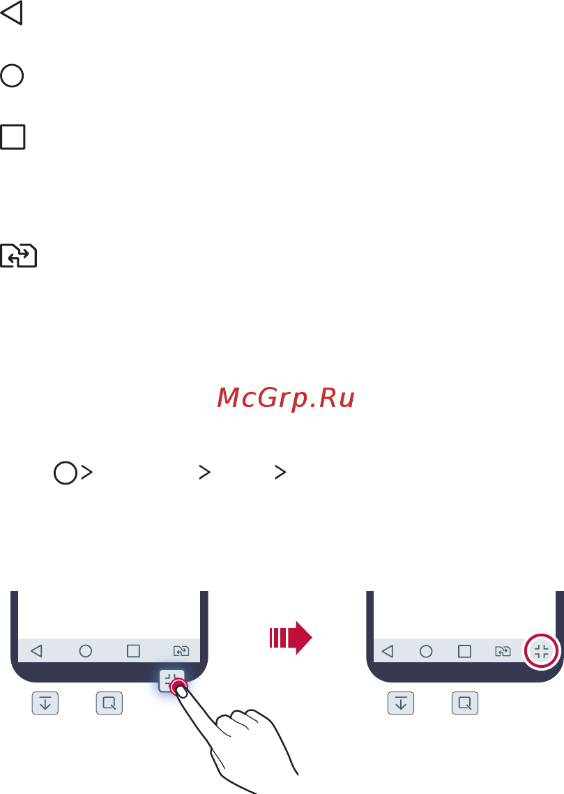 LG X Power (K220DS) [146/437] Редагування сенсорних кнопок головного екрана