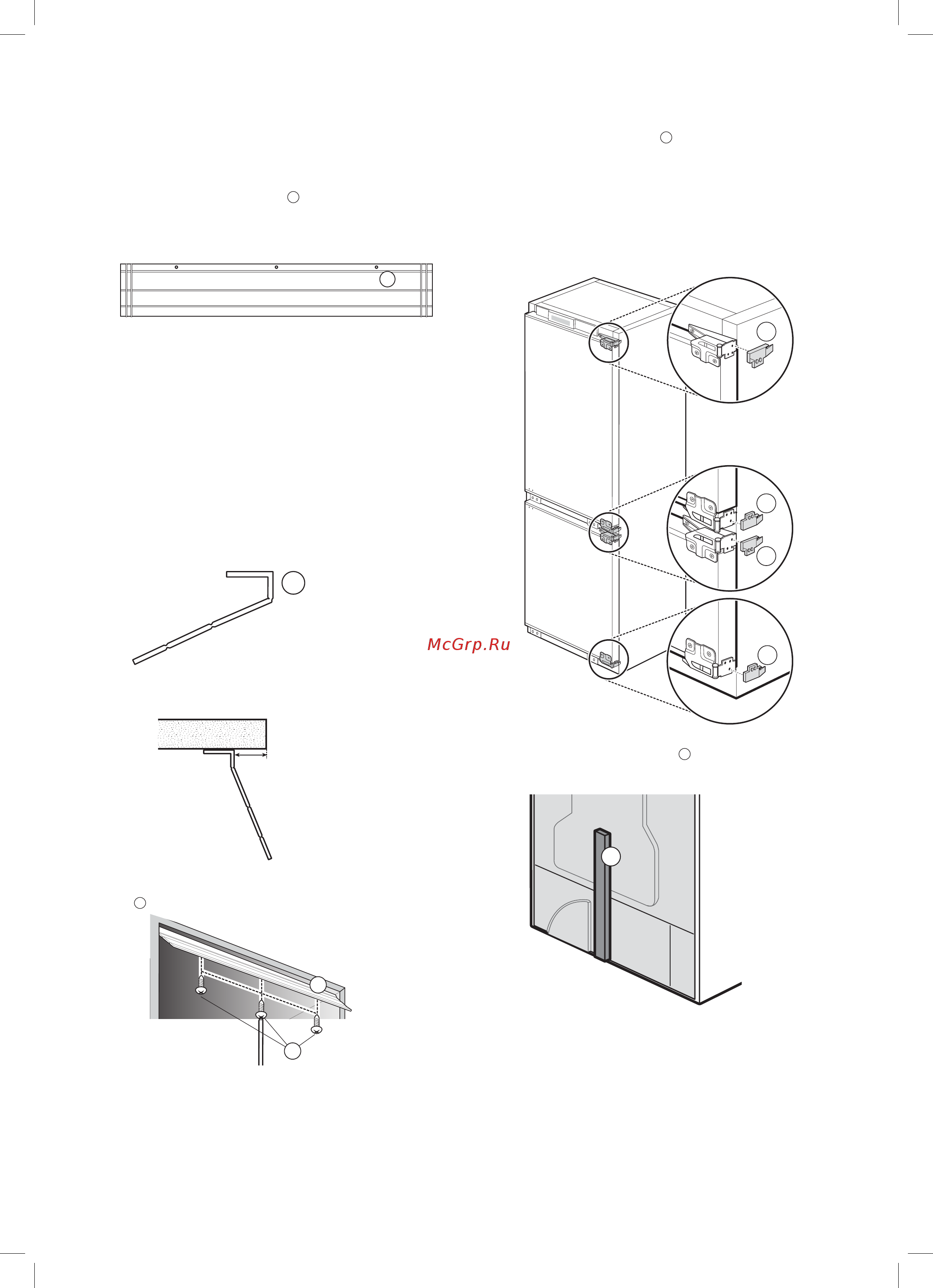 LG GR-N266LLS [10/56] Preparation work before installation of appliance