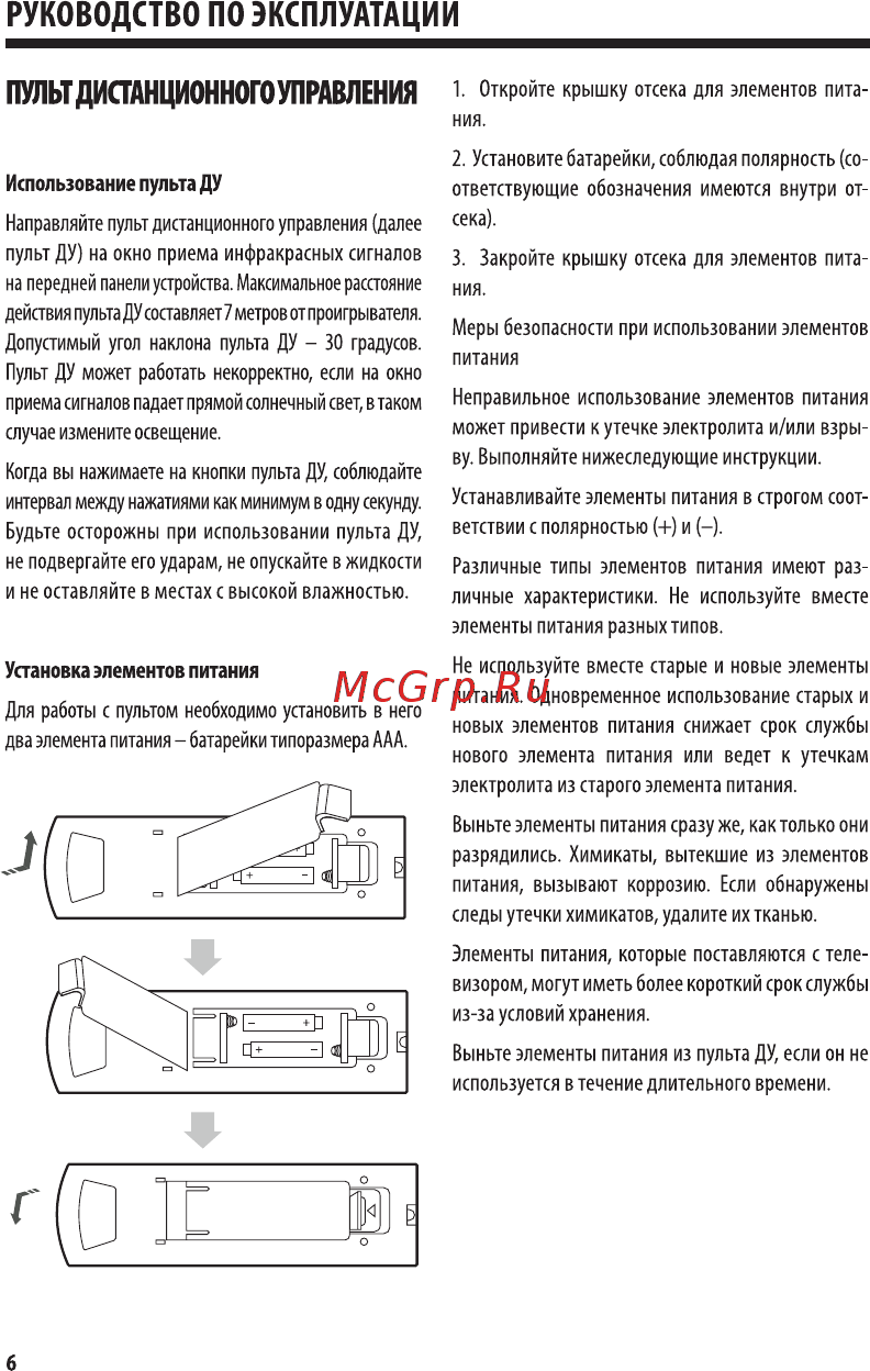 Harper HDT2-5010 Инструкция по эксплуатации онлайн [6/17] 212491