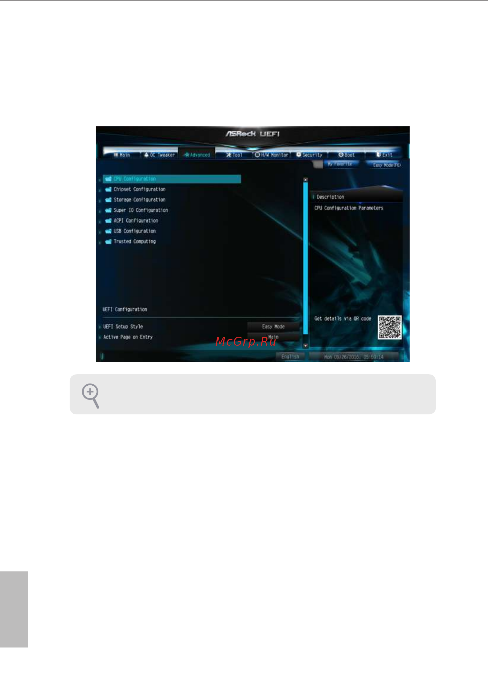 ASRock H270M-ITX/ac [60/81] Advanced screen