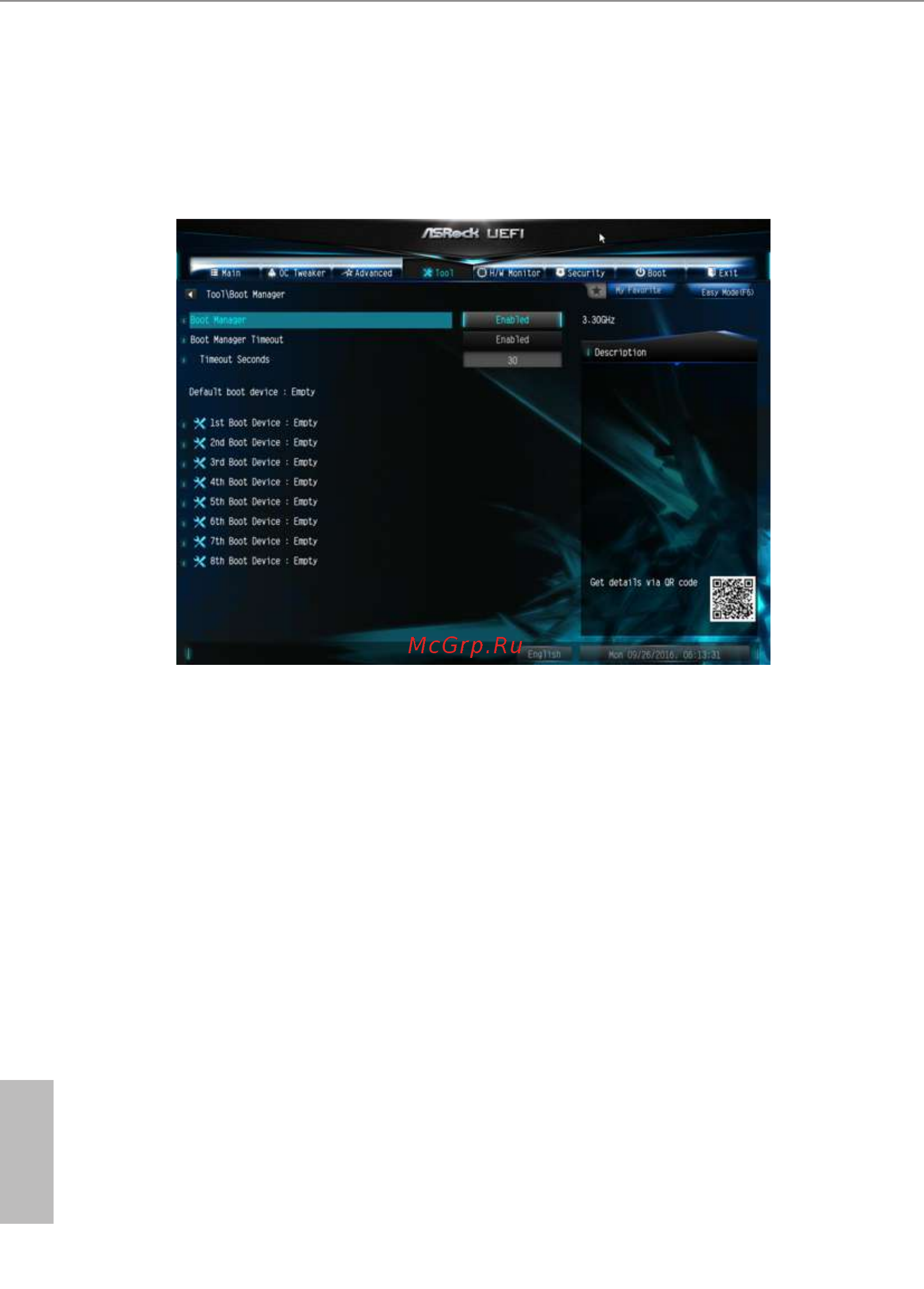 ASRock H270M-ITX/ac [72/81] Boot manager timeout