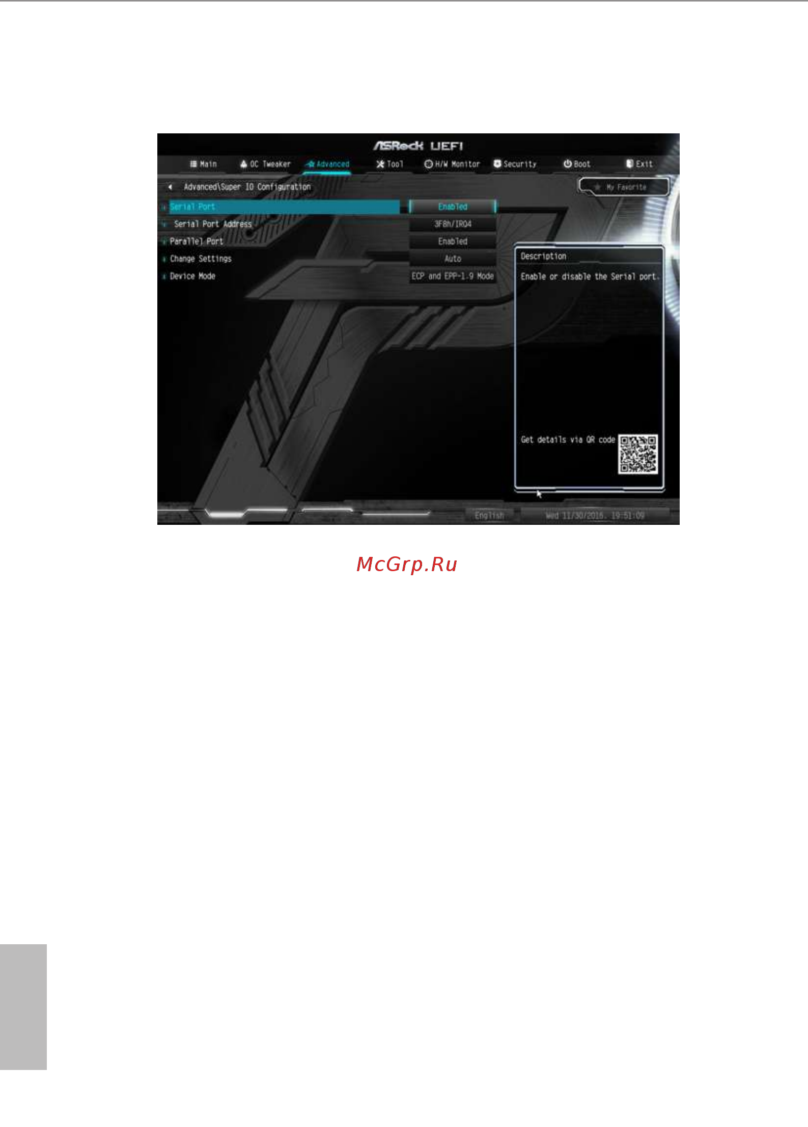ASRock H270M Pro4 [65/80] Super io configuration
