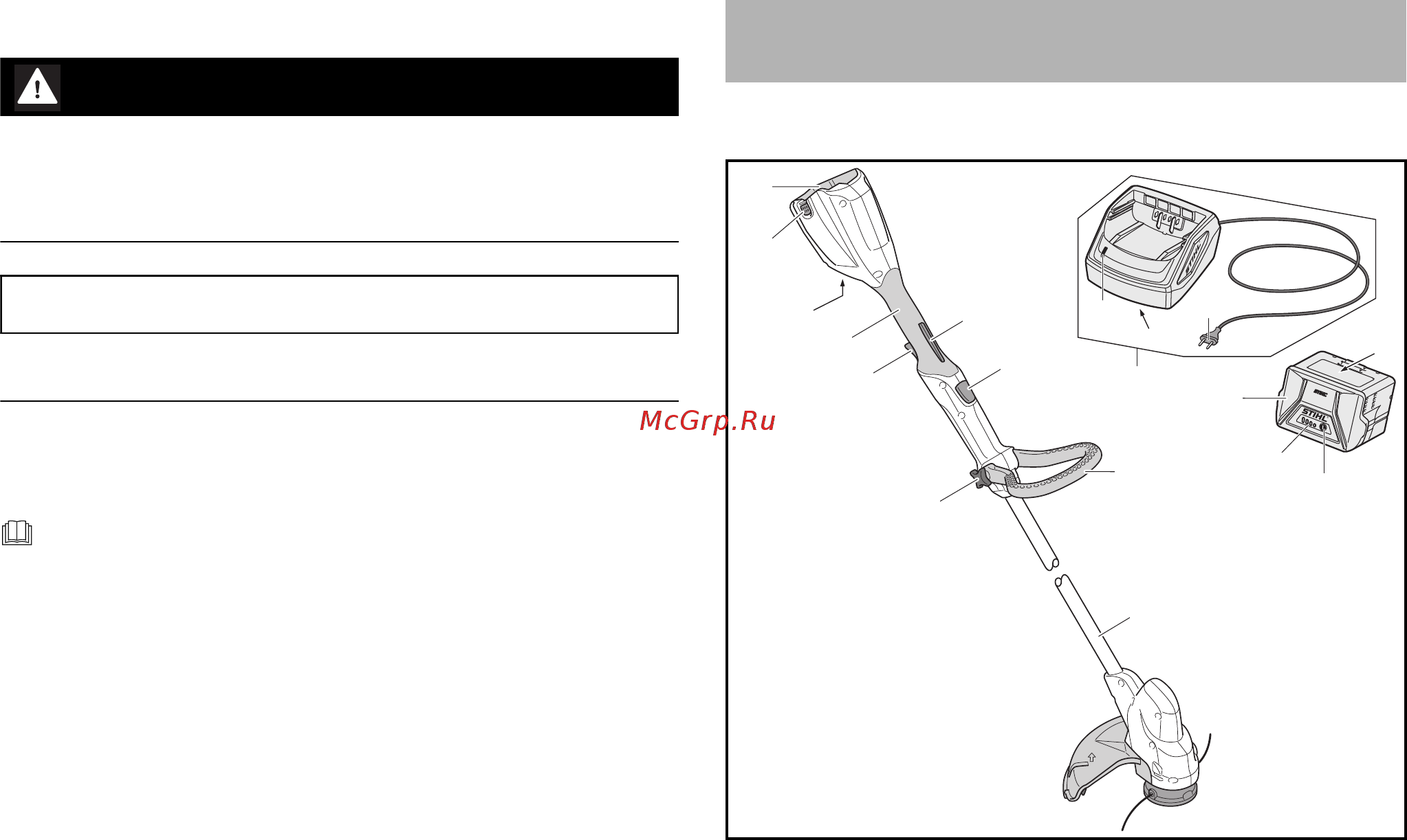 Stihl FSA 56 SET [291/424] Perspėjimų tekste žymėjimas