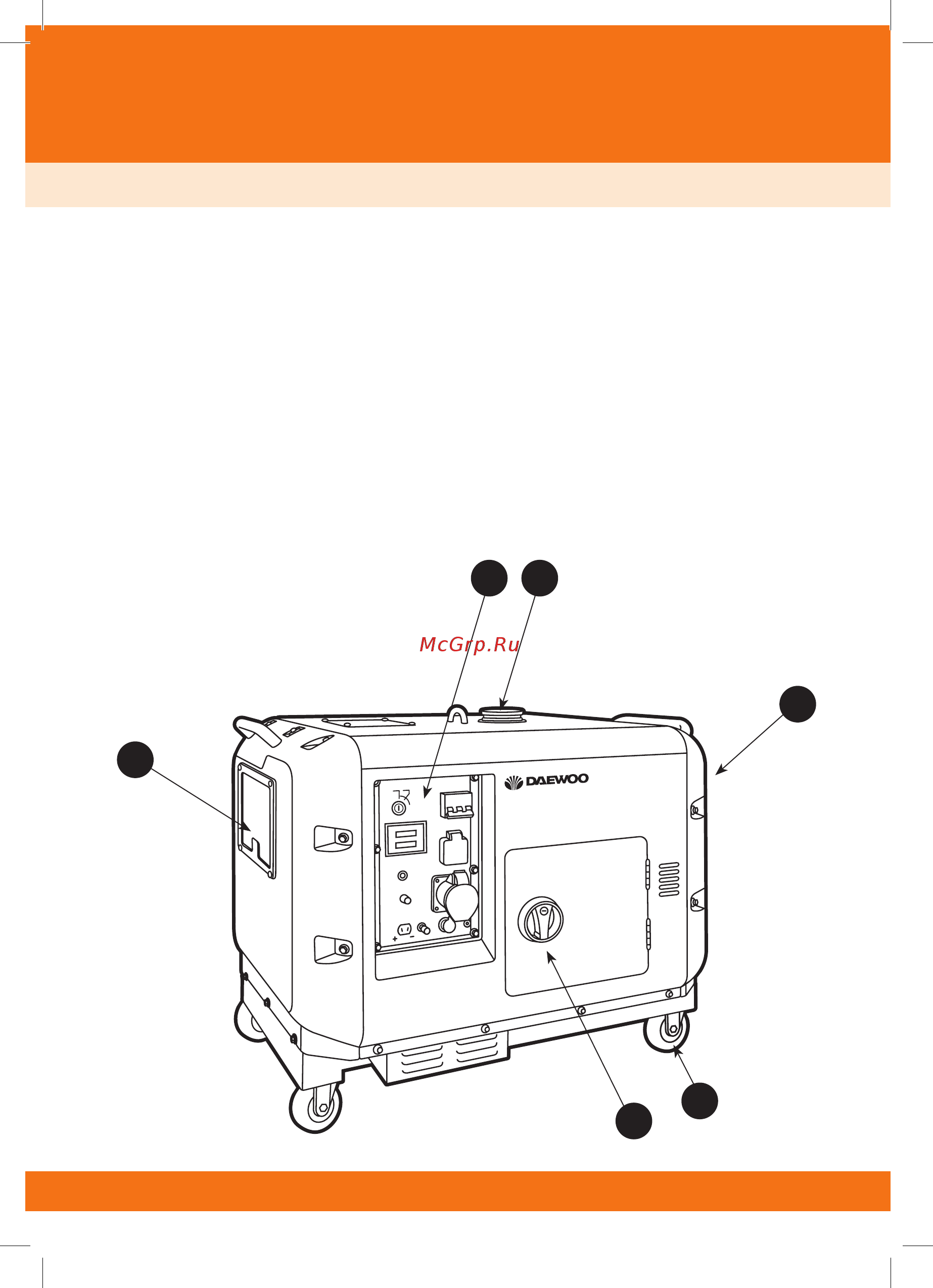 Daewoo DDAE 10000DSE-3 [6/32] 5 www daewoo power ru