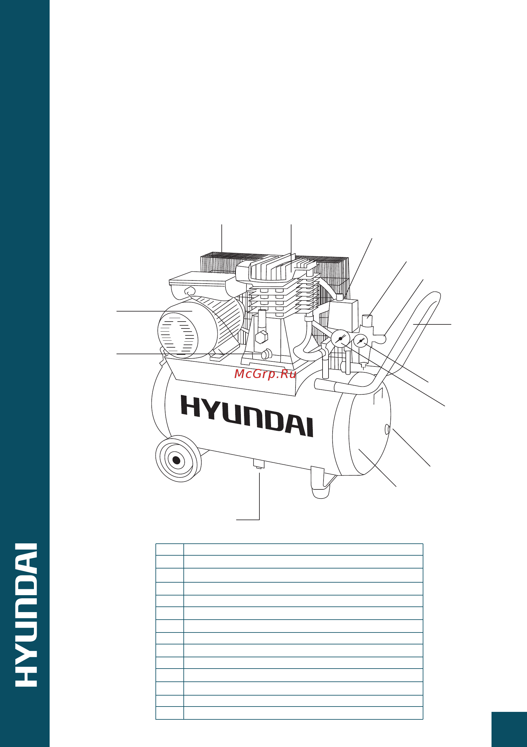 Hyundai HYC 2575 [4/52] Overview of the product