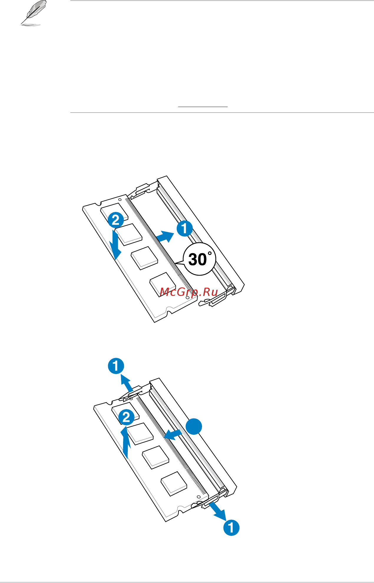 Asus H81T [16/73] Installing a dimm