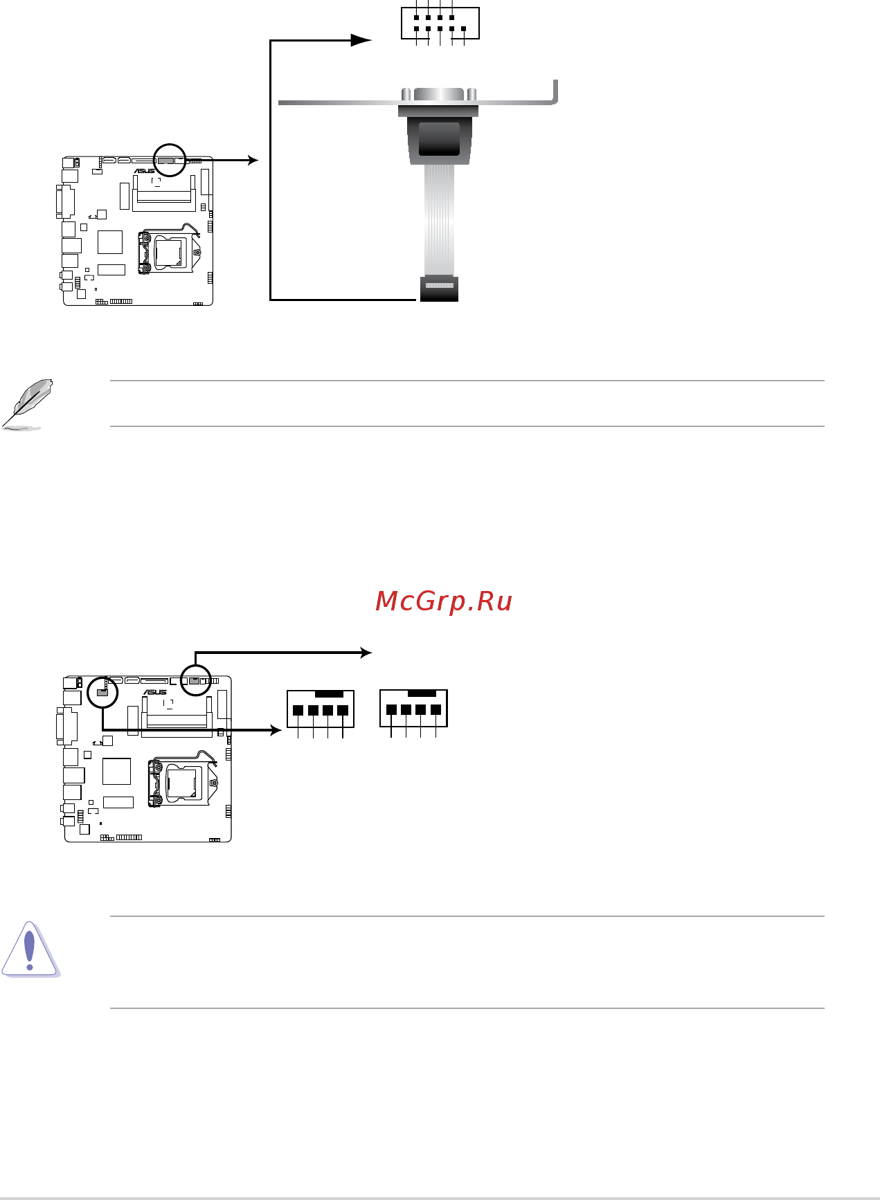 Asus H81T [21/73] Internal connectors