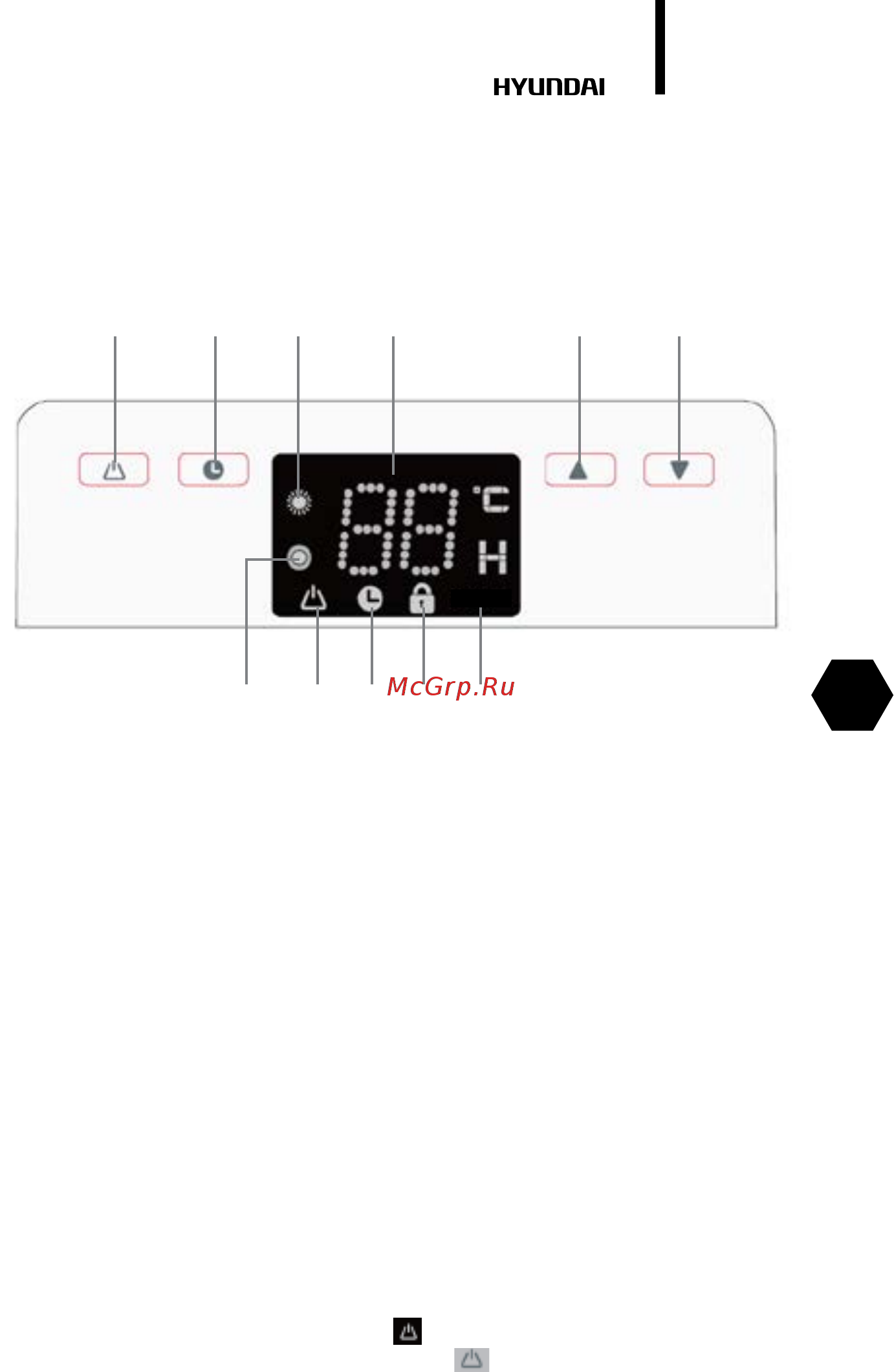 Hyundai H-HV6-10-UI614 [21/40] Включение