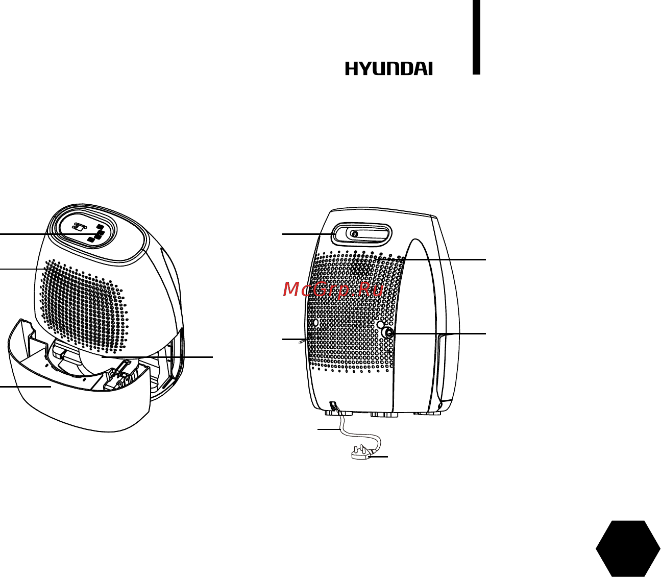 Hyundai H-DEH1-20L-UI007 [5/36] Описание прибора