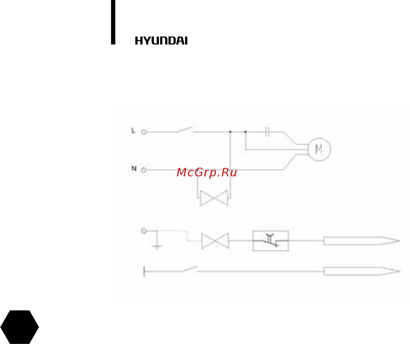 Hyundai H-HI1-10-UI580 [12/52] Circuit diagram