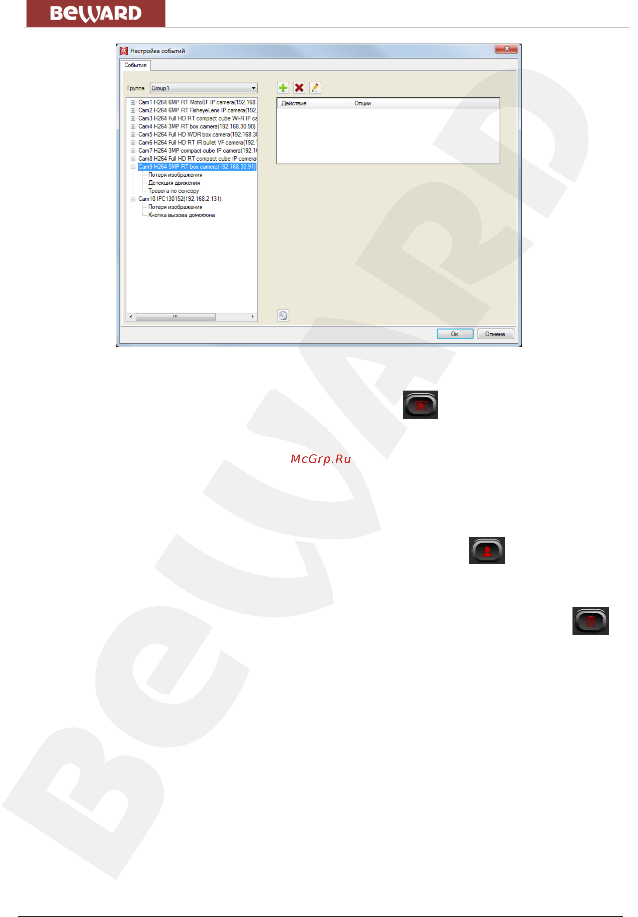BEWARD IP Visor [14/71] Глава 4 основное окно