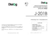 Dialog J-201B Руководство пользователя
