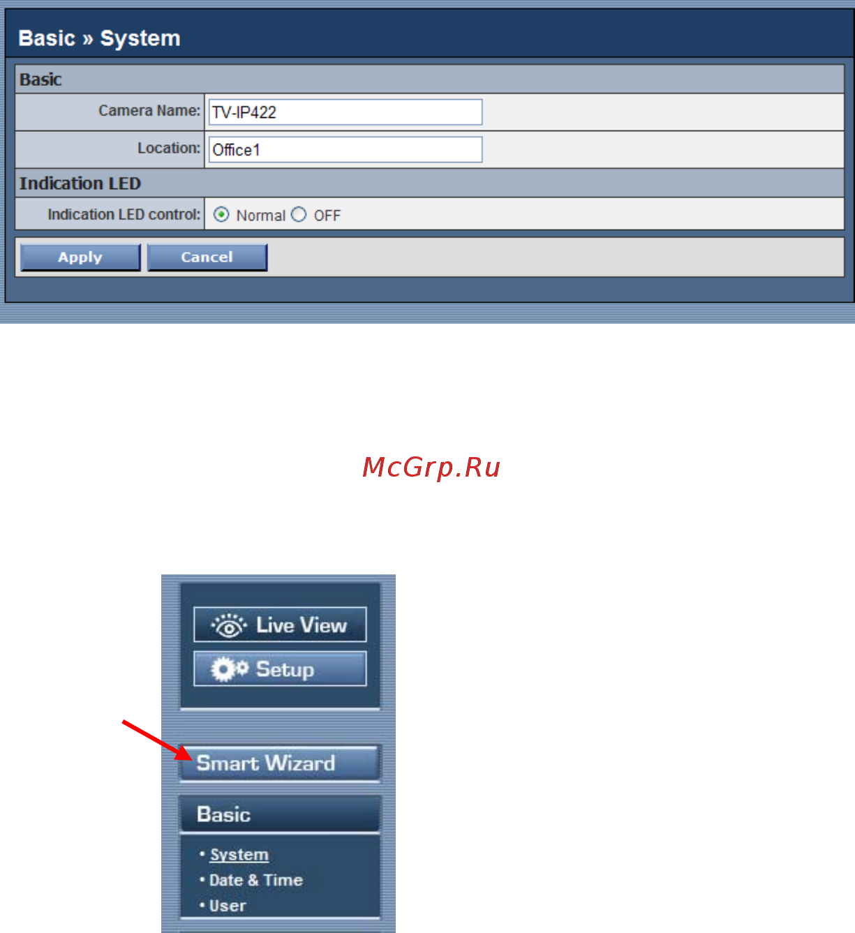 Trendnet TV-IP422W [26/111] Using smart wizard