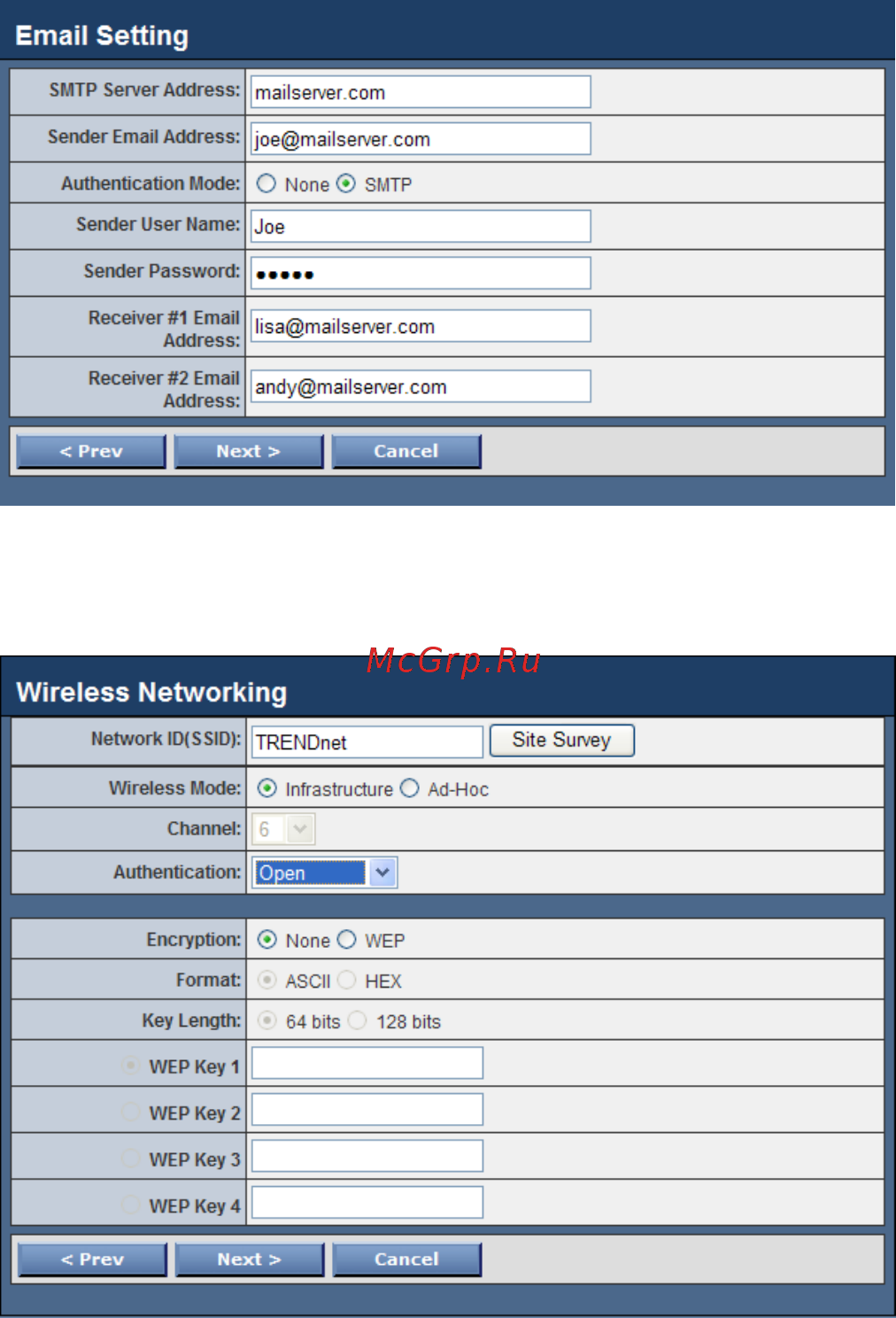 Trendnet TV-IP422W Инструкция по эксплуатации онлайн [28/111] 214896