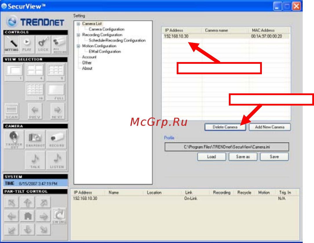 Trendnet TV-IP422W [80/111] To link to the web page of the camera