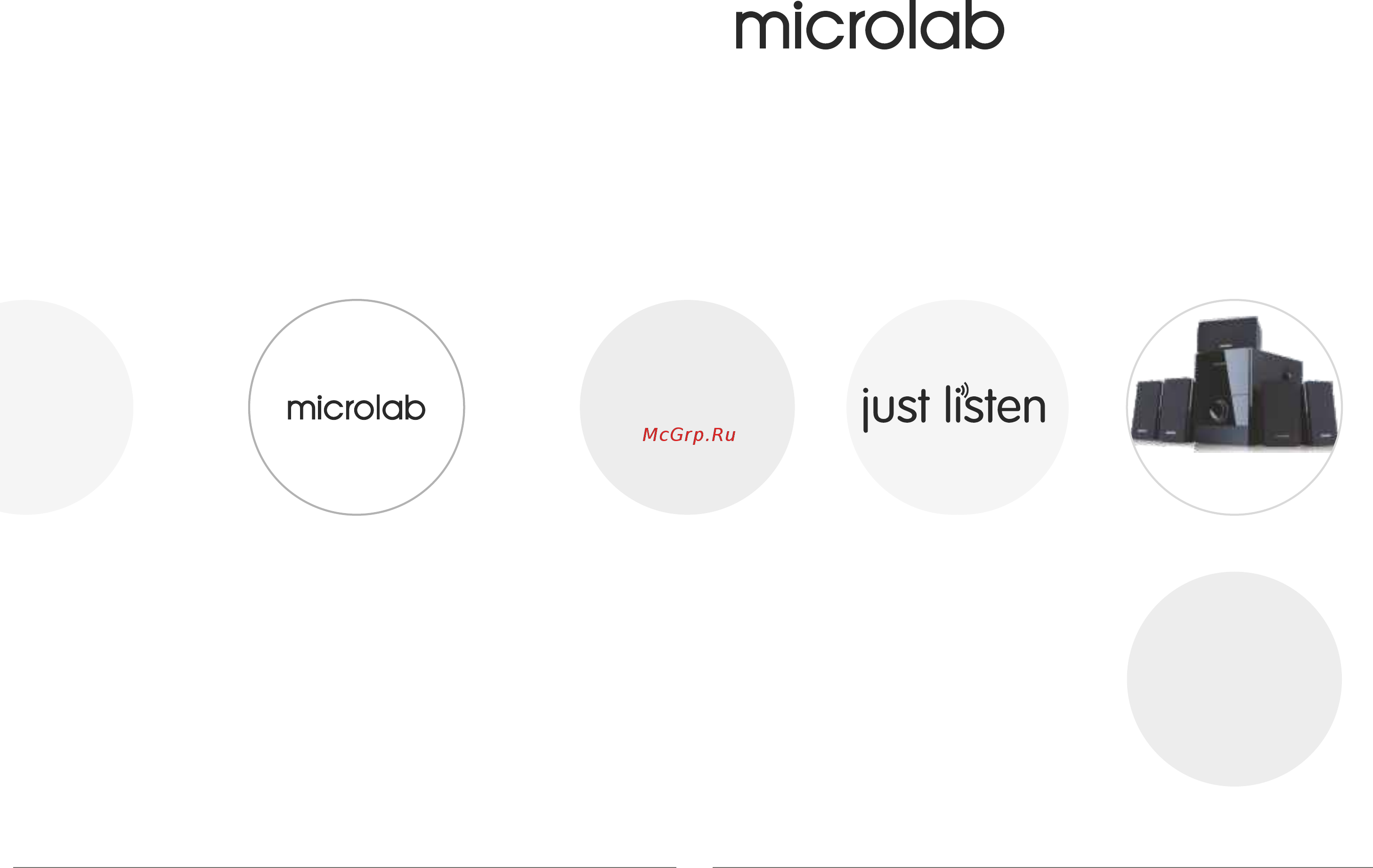 Microlab M-1113 Инструкция по эксплуатации онлайн