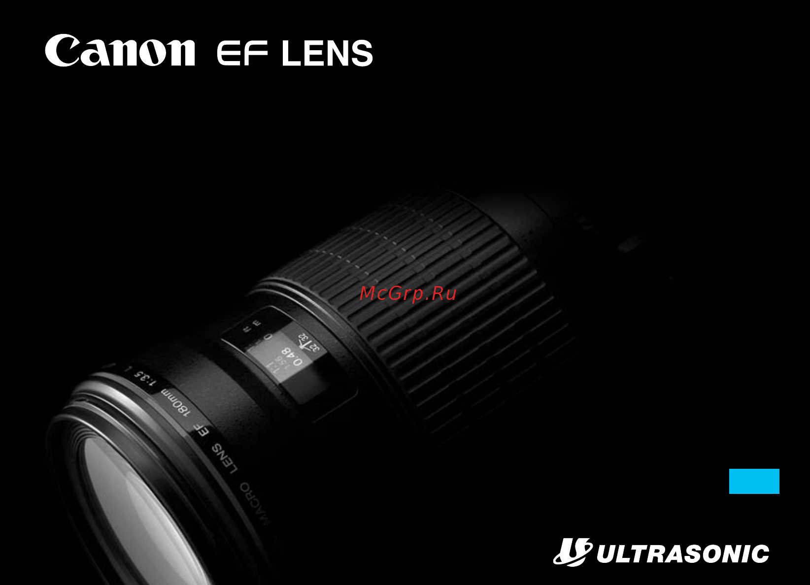 Canon EF180mm f/3.5L MACRO USM Инструкция по эксплуатации онлайн