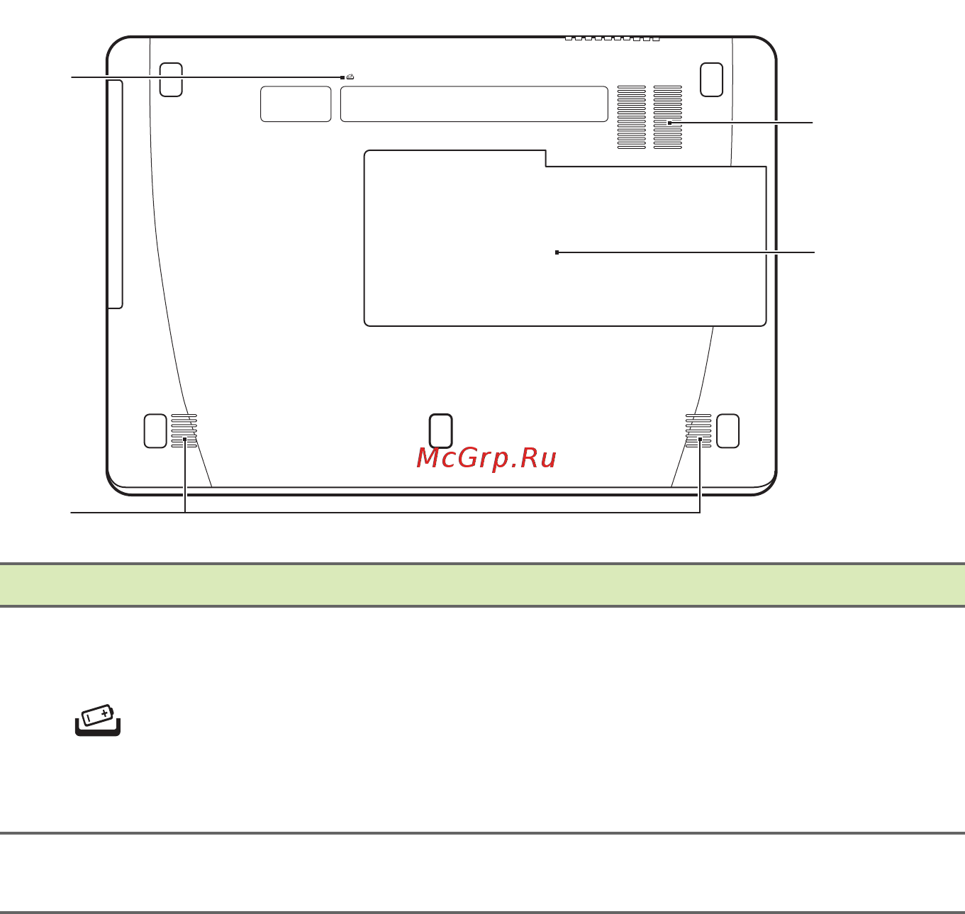 Acer Extensa 15 EX2540-58EY NX.EFGER.029 [15/90] Вид снизу