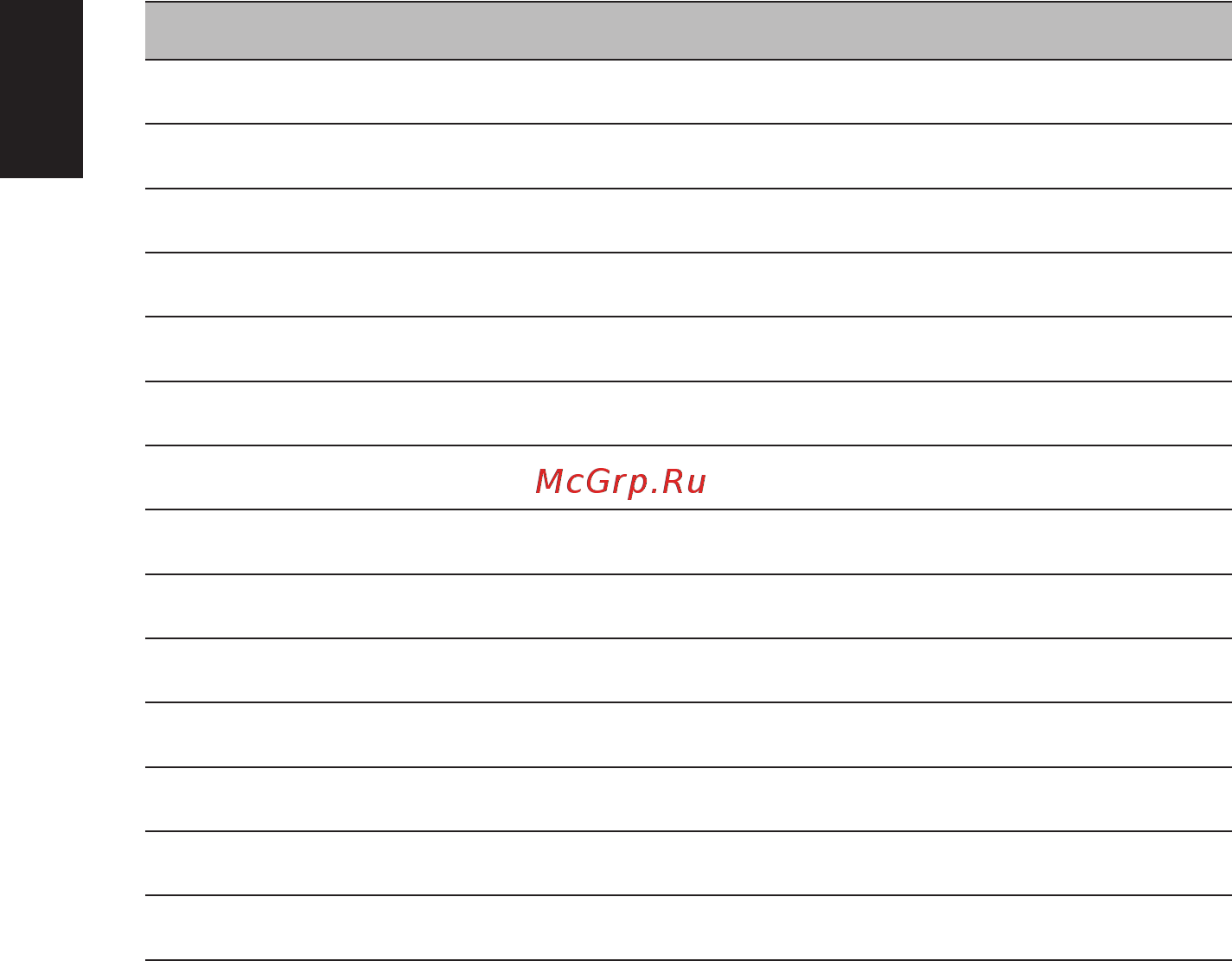 Acer ED322Qwmidx [18/27] Стандартная таблица синхронизации