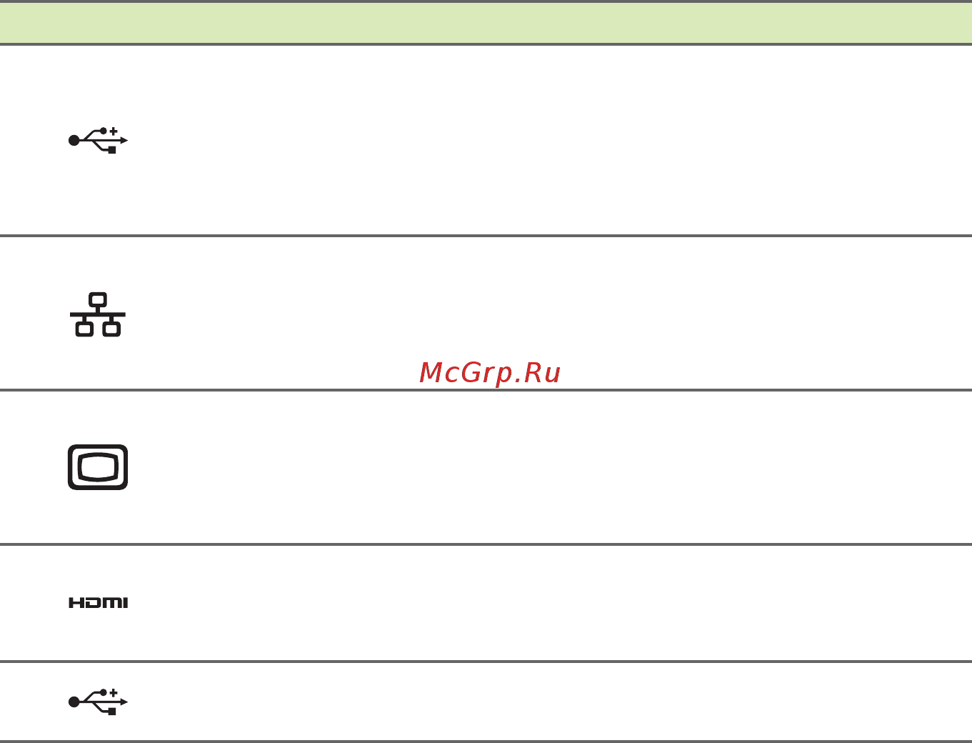 Acer Aspire F5-771G-79TJ, NX.GENER.008 [13/91] Сведения об интерфейсе usb 3