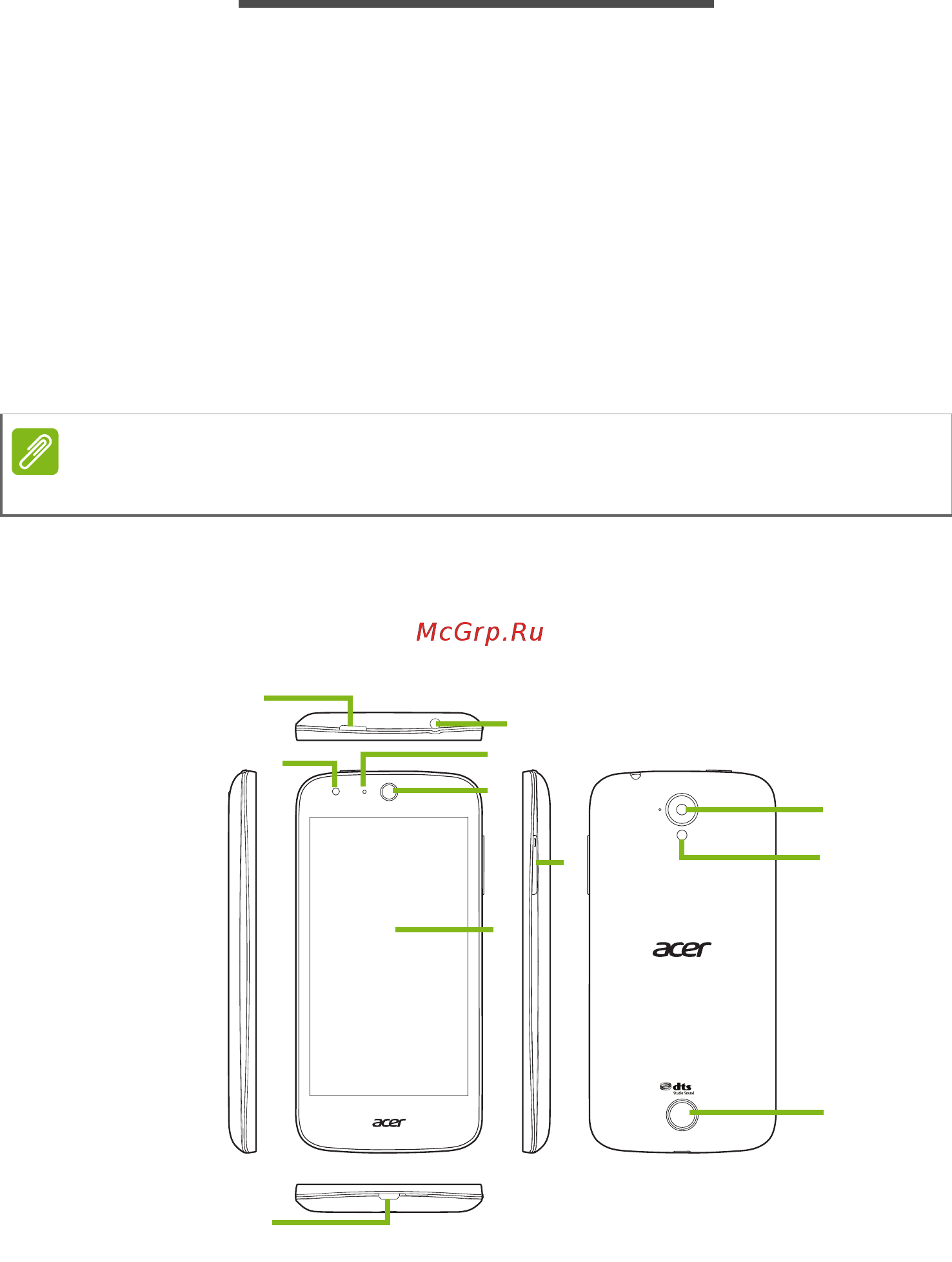 Acer Liquid Z330 White [5/87] Виды