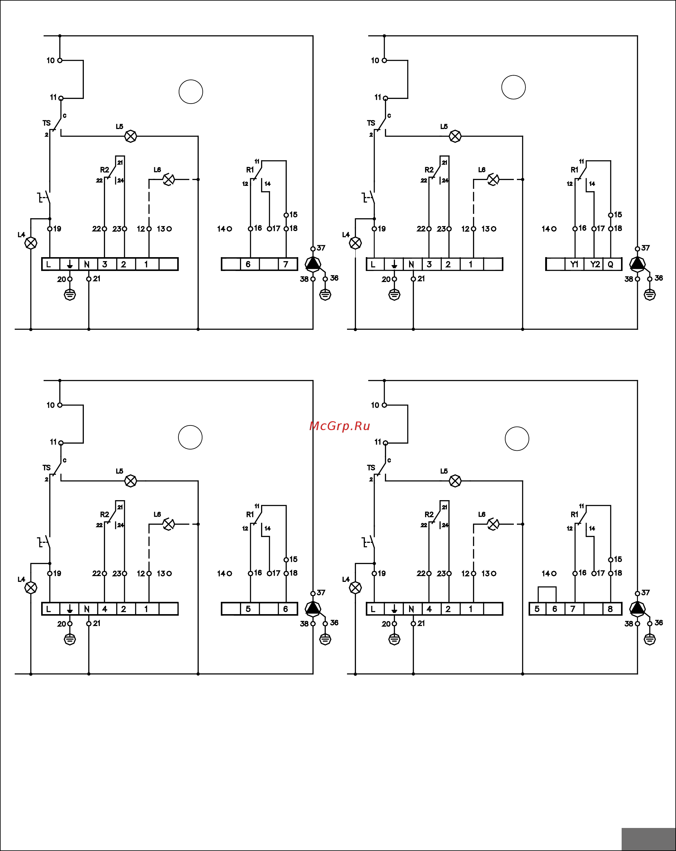 Nova Florida TAURUS Dual 950 [17/36] Газовые горелки rs70 rs100 rs130 2 газовые горелки gas 8 p m gas 9 p m gas 10 p m 3 дизельные горелки rl70 rl100 rl130 4 дизельные горелки p 140 t g p200 t g p 300 t g p 450 t g