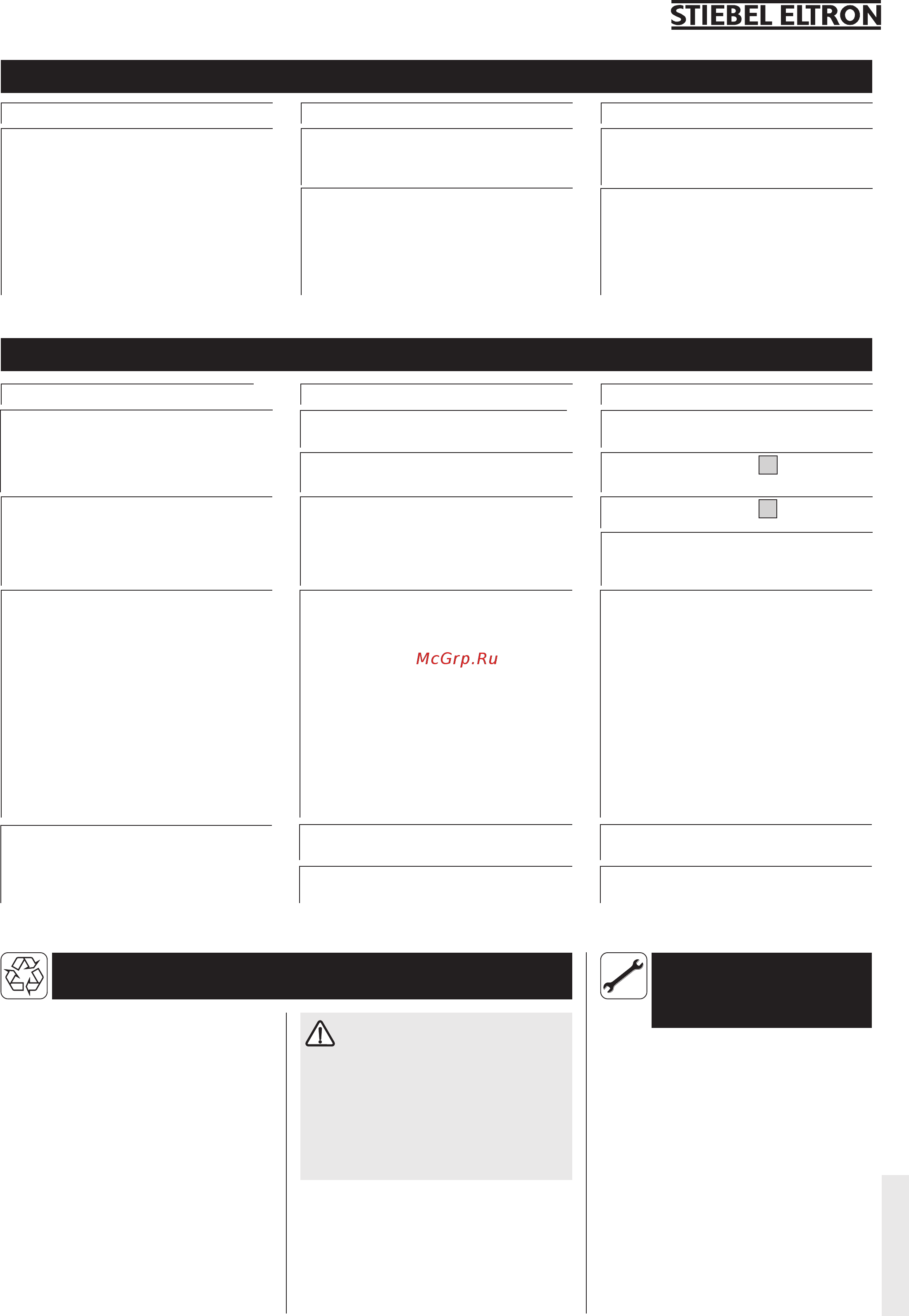 Stiebel Eltron DHF 13 C [47/52] Stiebel eltron
