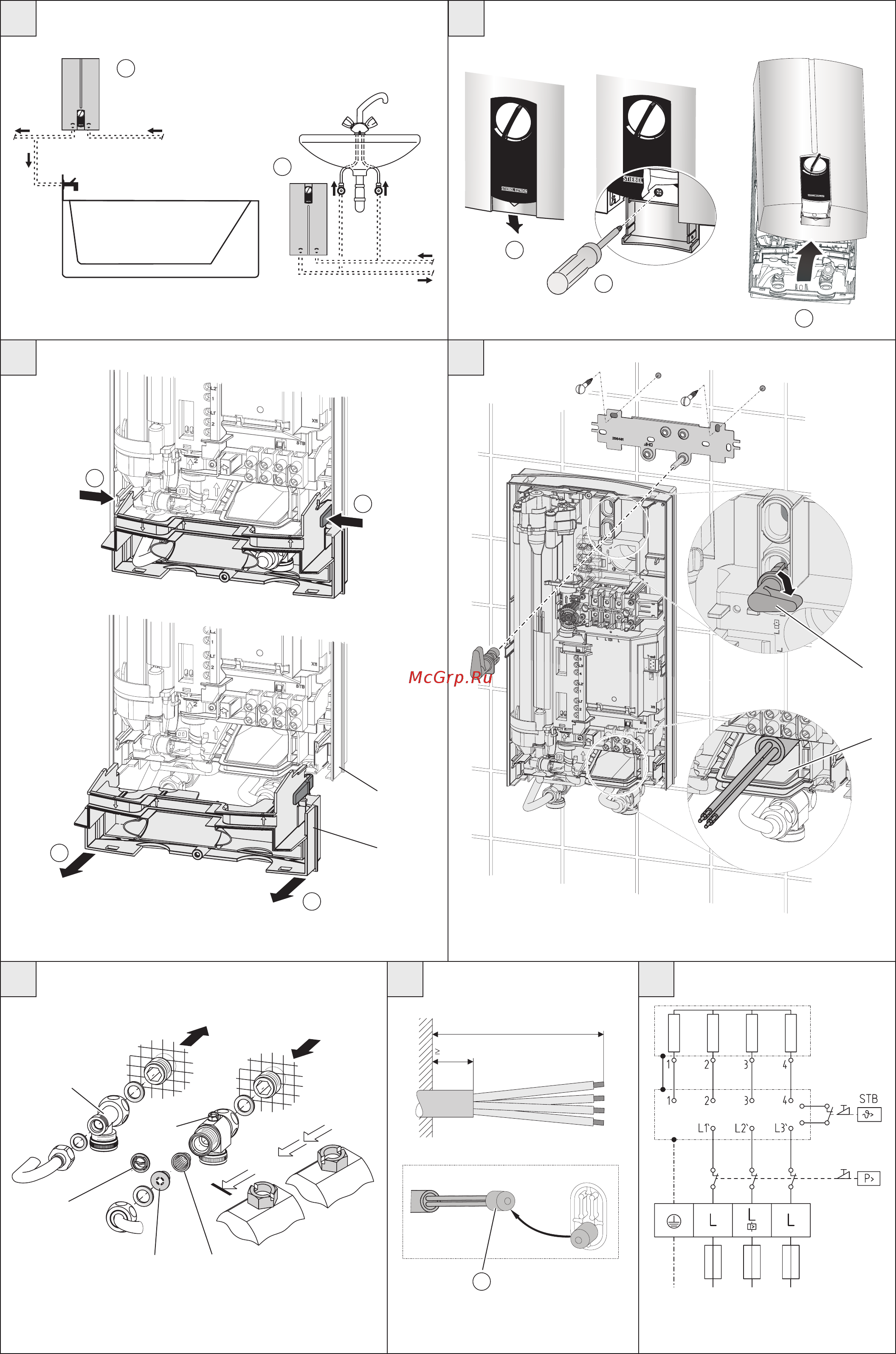 Stiebel Eltron DHB-E 13 SLi Инструкция по эксплуатации онлайн [4/44] 215442