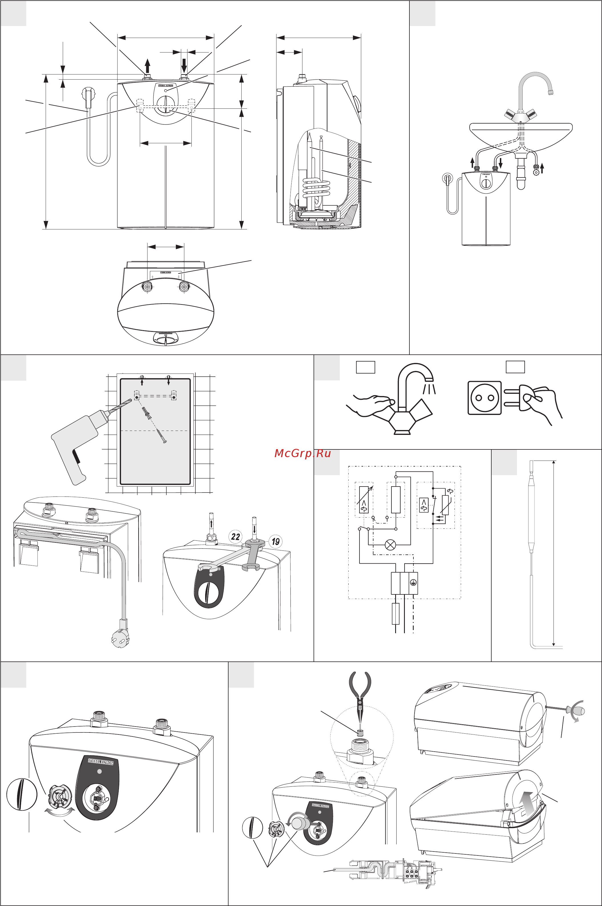 Stiebel Eltron SNU 5 SLi Инструкция по эксплуатации онлайн [3/6] 215443