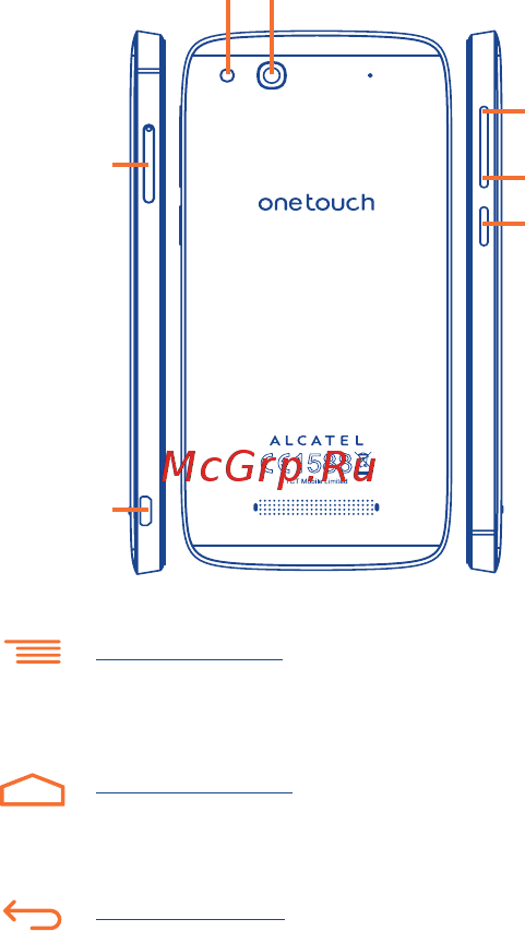 Alcatel OT6032Х IDOL ALPHA Soft Gold [4/40] Вспышка камеры фонарик
