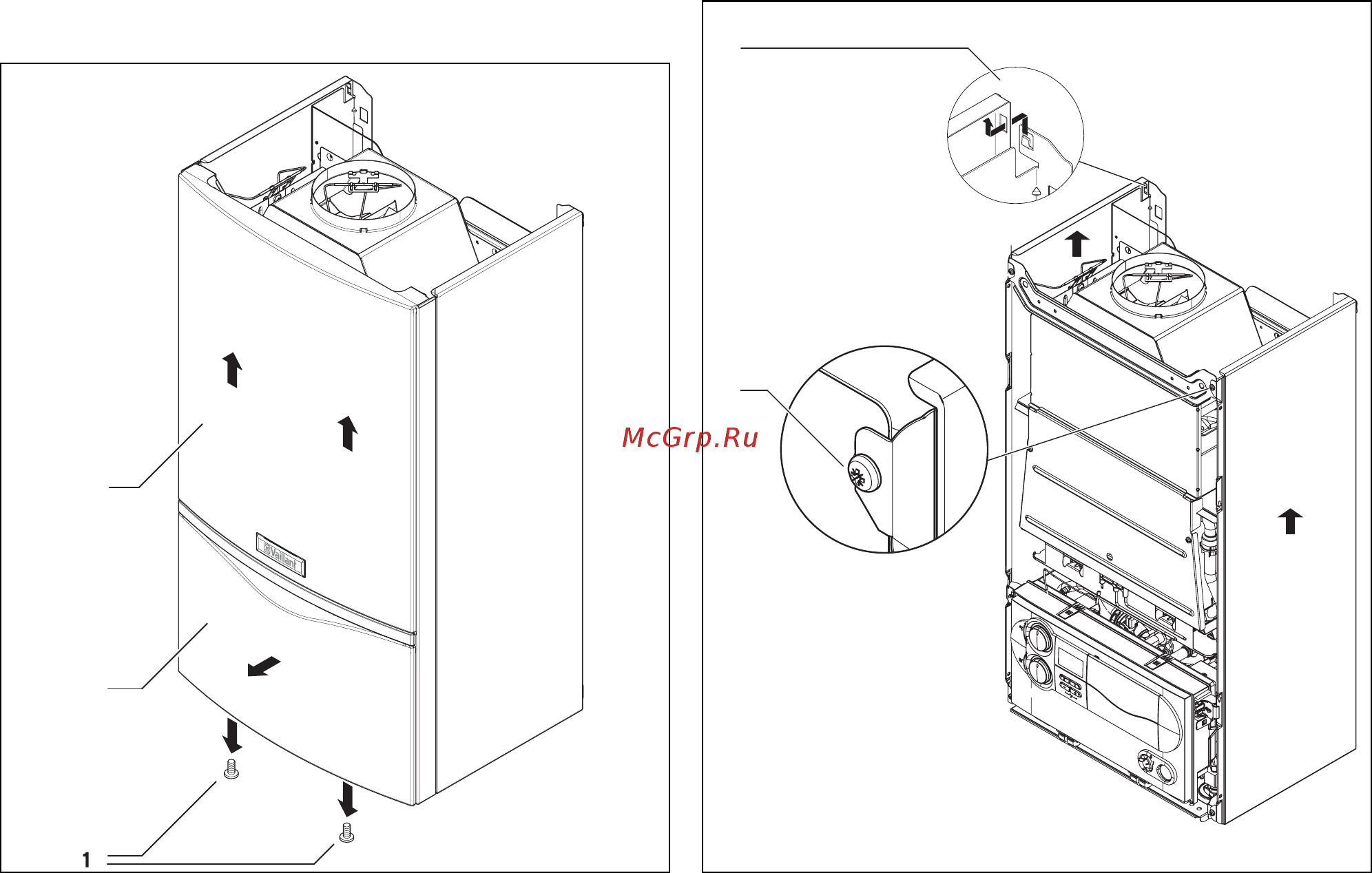 Vaillant VUW INT 200/3-5 [11/42] Монтаж