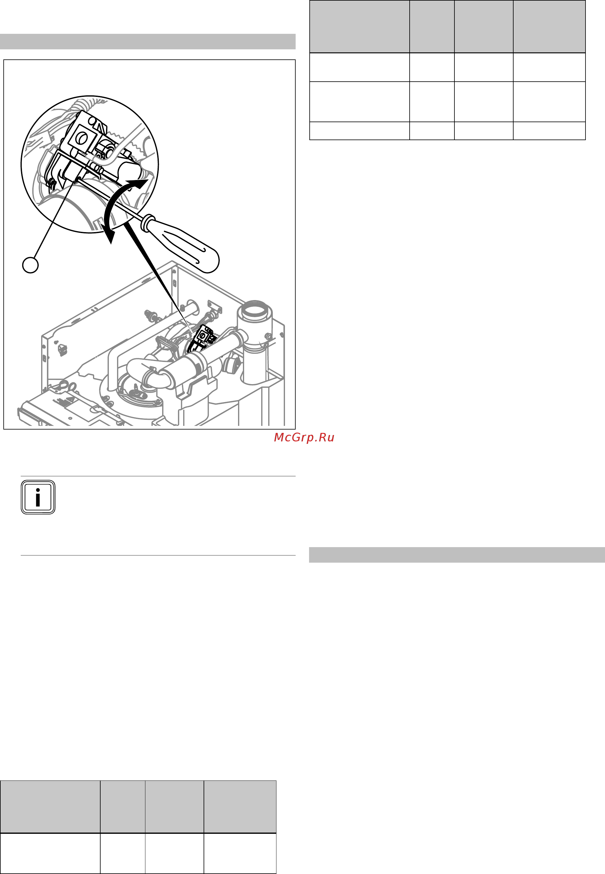 Vaillant ecoVIT PRO VKK 356/5 [21/44] Проверка работоспособности и герметичности изделия
