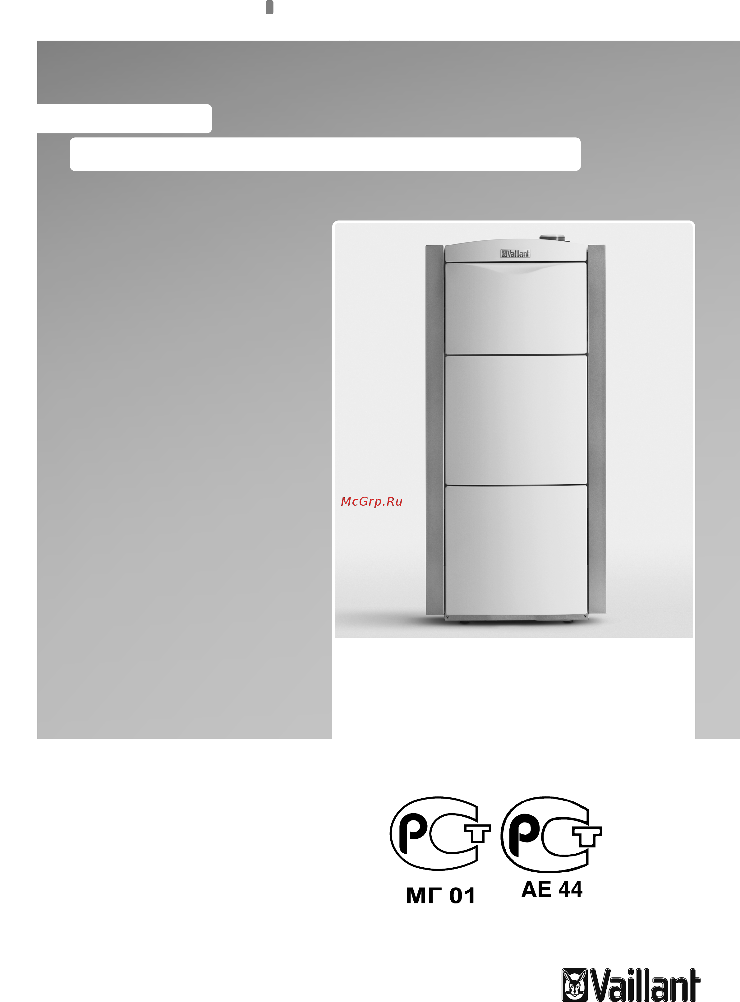 Vaillant ecoVIT VKK 476/4 INT Руководство по монтажу и техническому обслуживанию онлайн