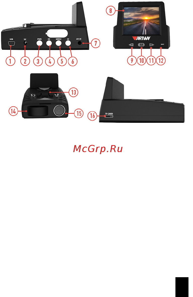 Artway MD-103 [5/14] Меры предосторожности при обращении с картами памяти