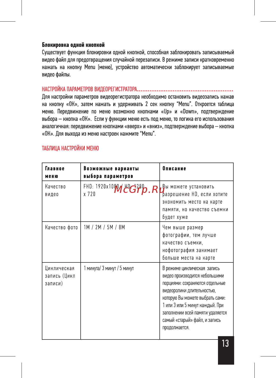 Artway MD-165 Инструкция по эксплуатации онлайн [15/20] 215938