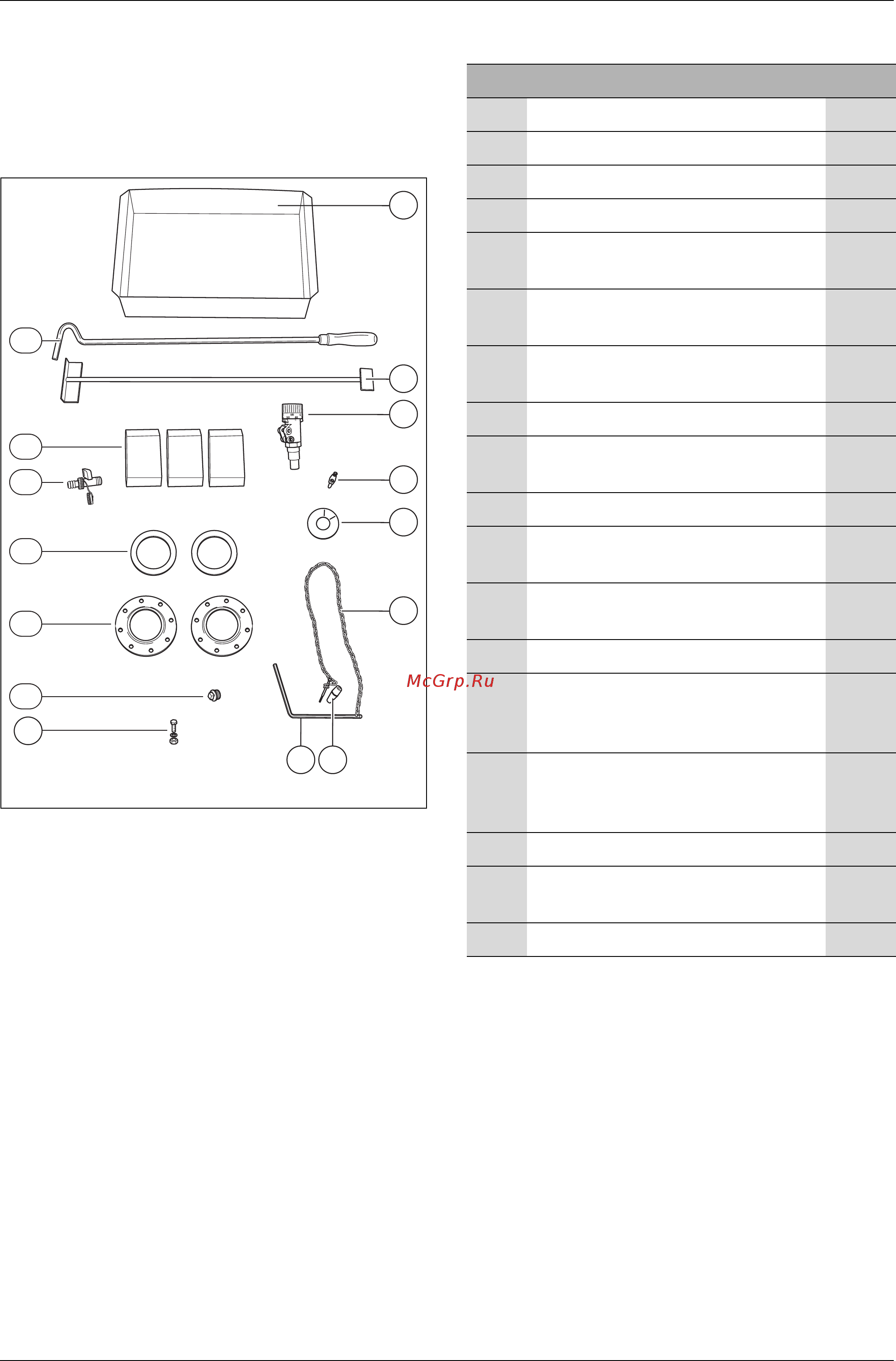 Dakon DOR F 32D WT [8/38] Комплект поставки