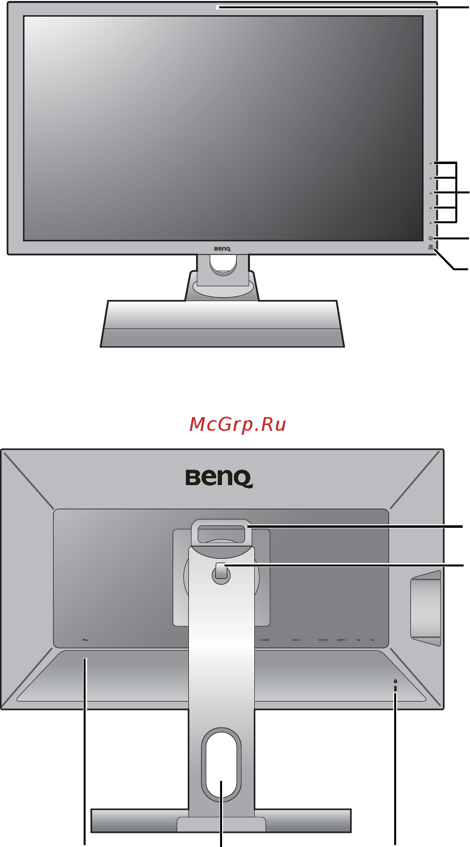 Benq xl2720 zowie [9/65] Начальные сведения о мониторе