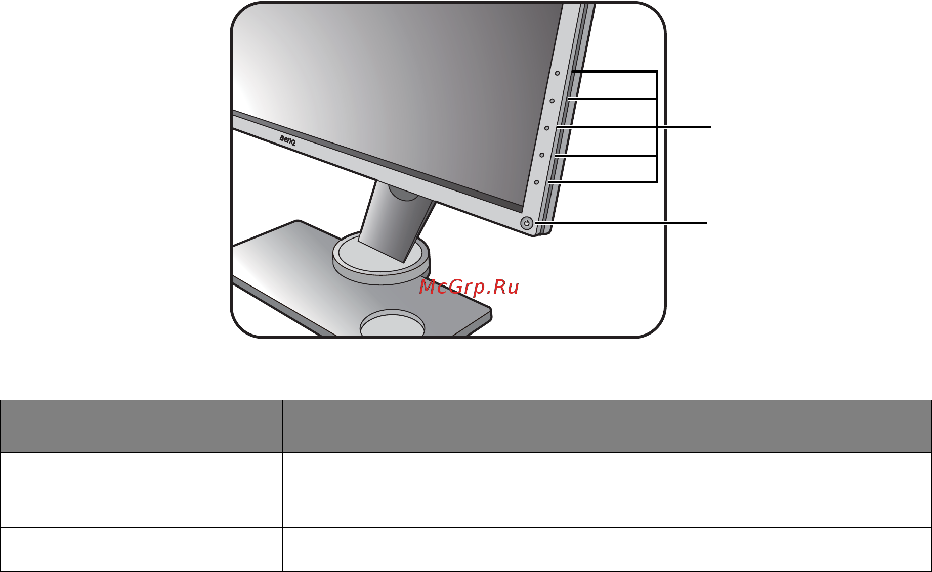 Benq xl2430 zowie [33/62] Панель управления