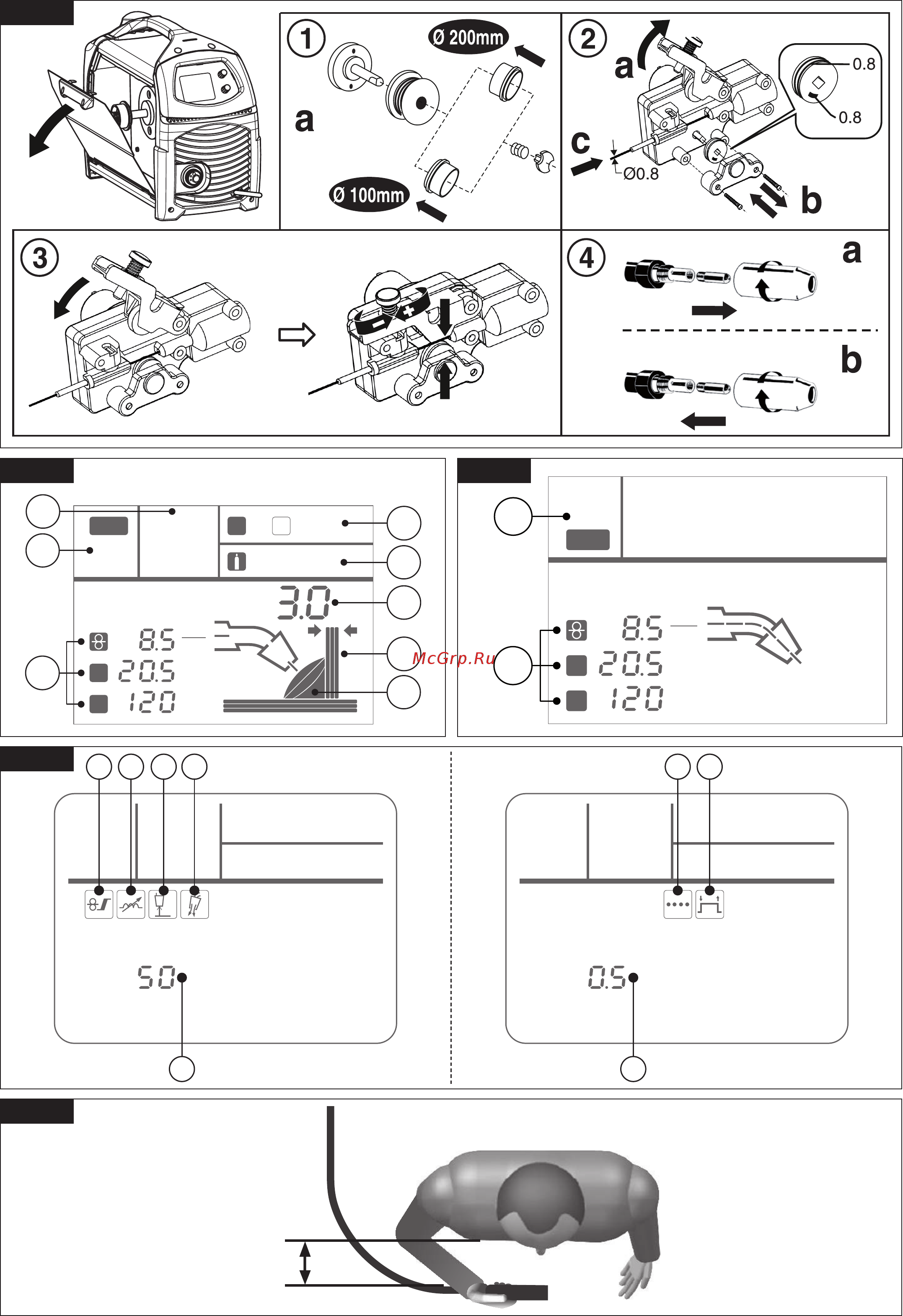 Blue Weld starmig 210 Инструкция по эксплуатации онлайн [16/16] 216085