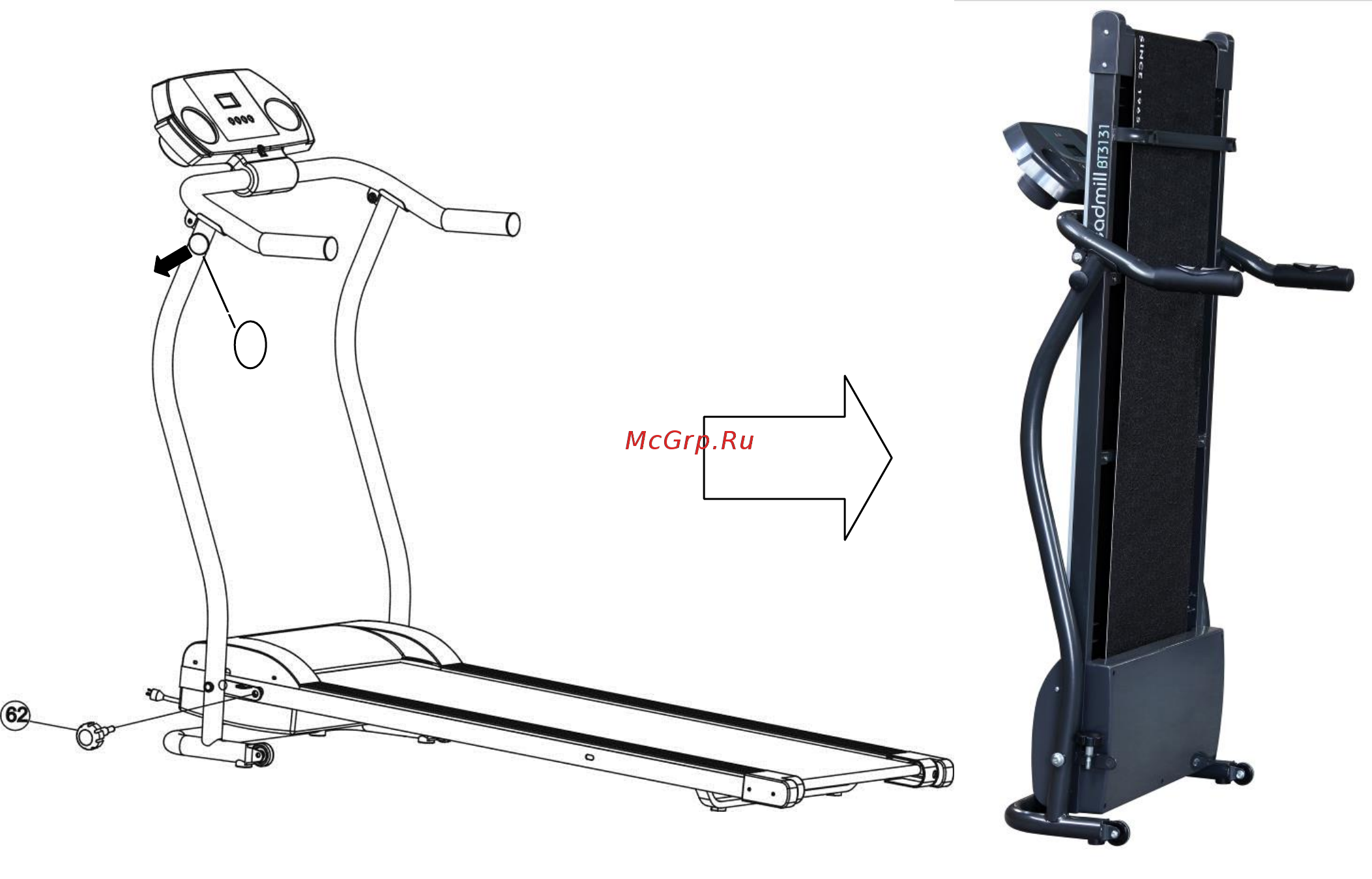 Body Sculpture электрическая, ВТ-3131S2 [12/20] Складывание раскладывание