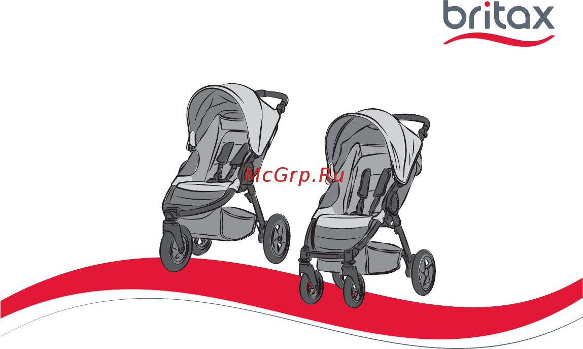 Britax Roemer b-motion 3 flame red (прогулочная) Инструкция по эксплуатации онлайн