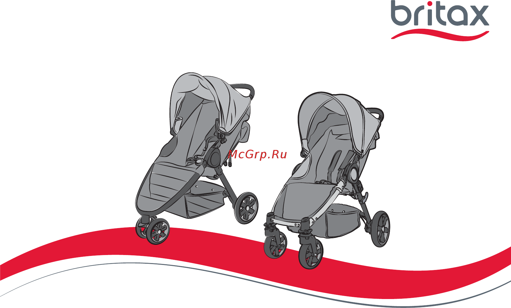 Britax Roemer b-agile 4 cosmos black (прогулочная) Инструкция по эксплуатации онлайн