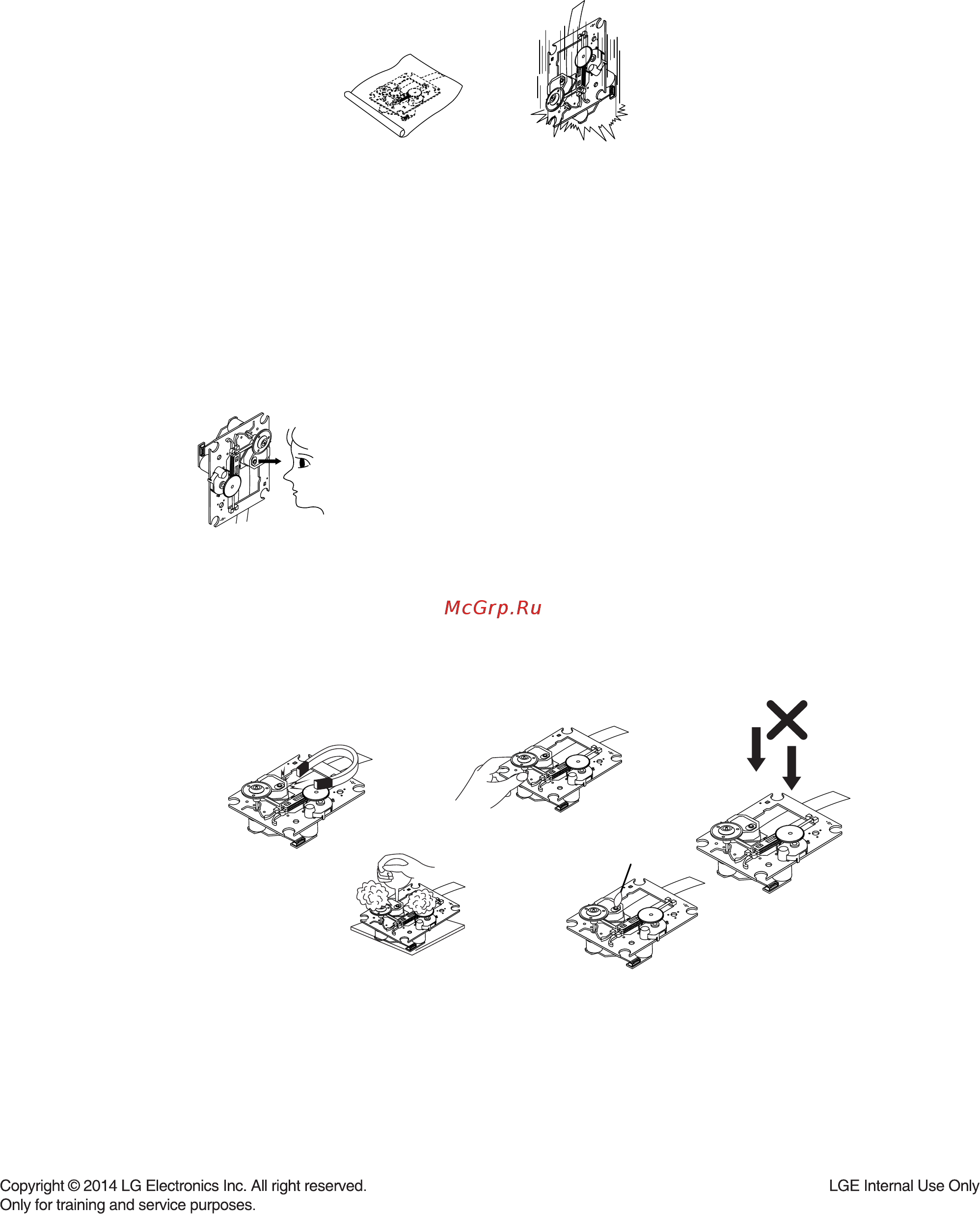 LG CM9540 [4/85] Repair notes