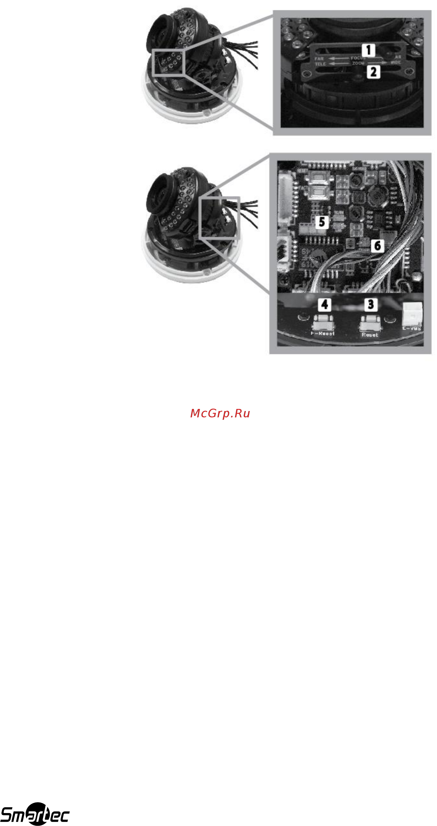 Smartec STC-IPM3587A [8/63] Регулировка панели управления