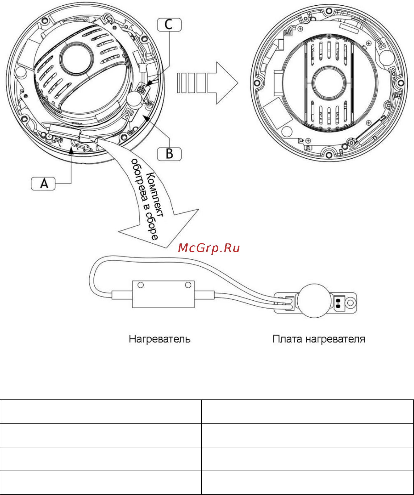 Smartec STC-HDT3918 [11/42] Установка комплекта обогрева