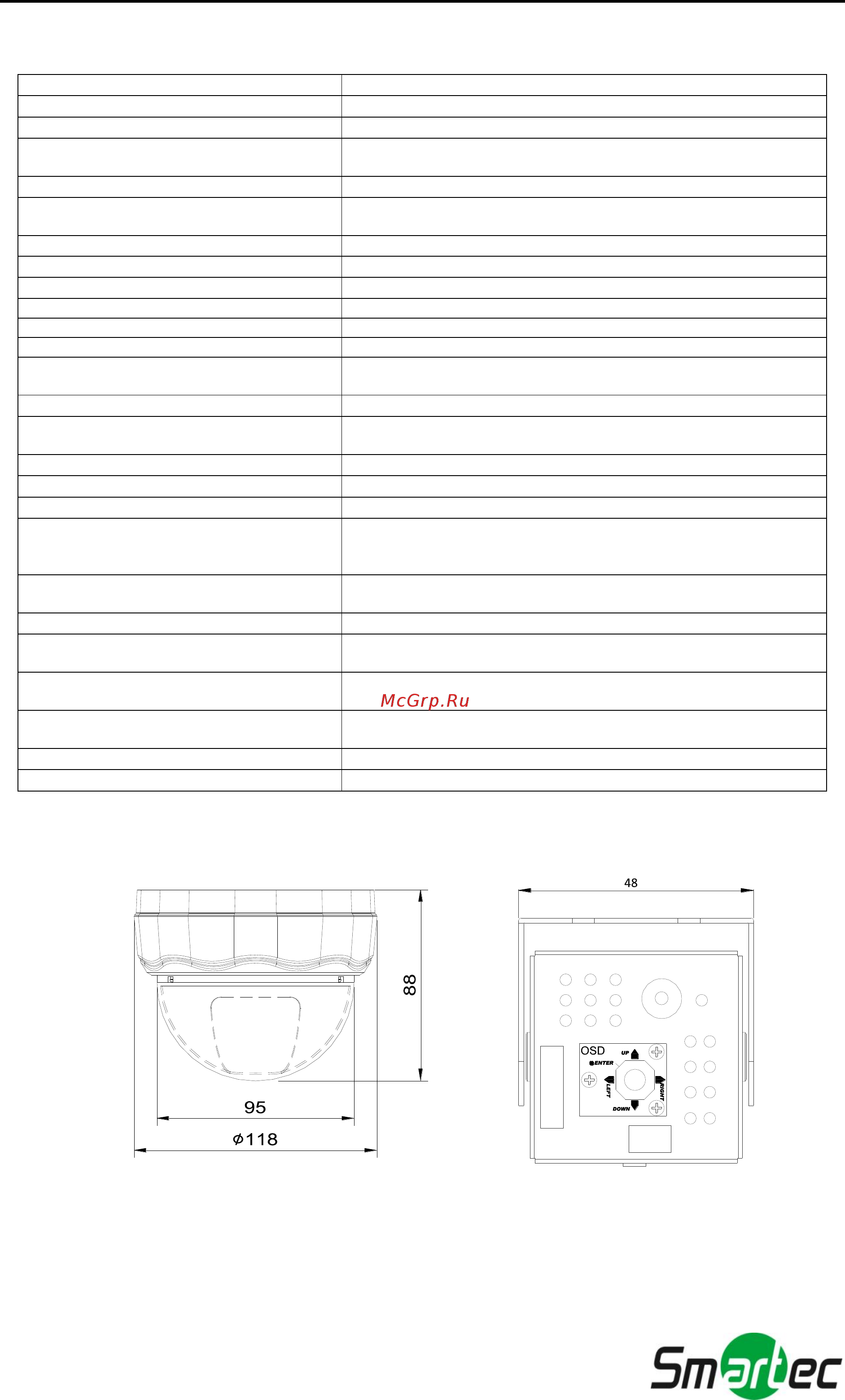 Smartec STC-3516 [3/5] Габариты