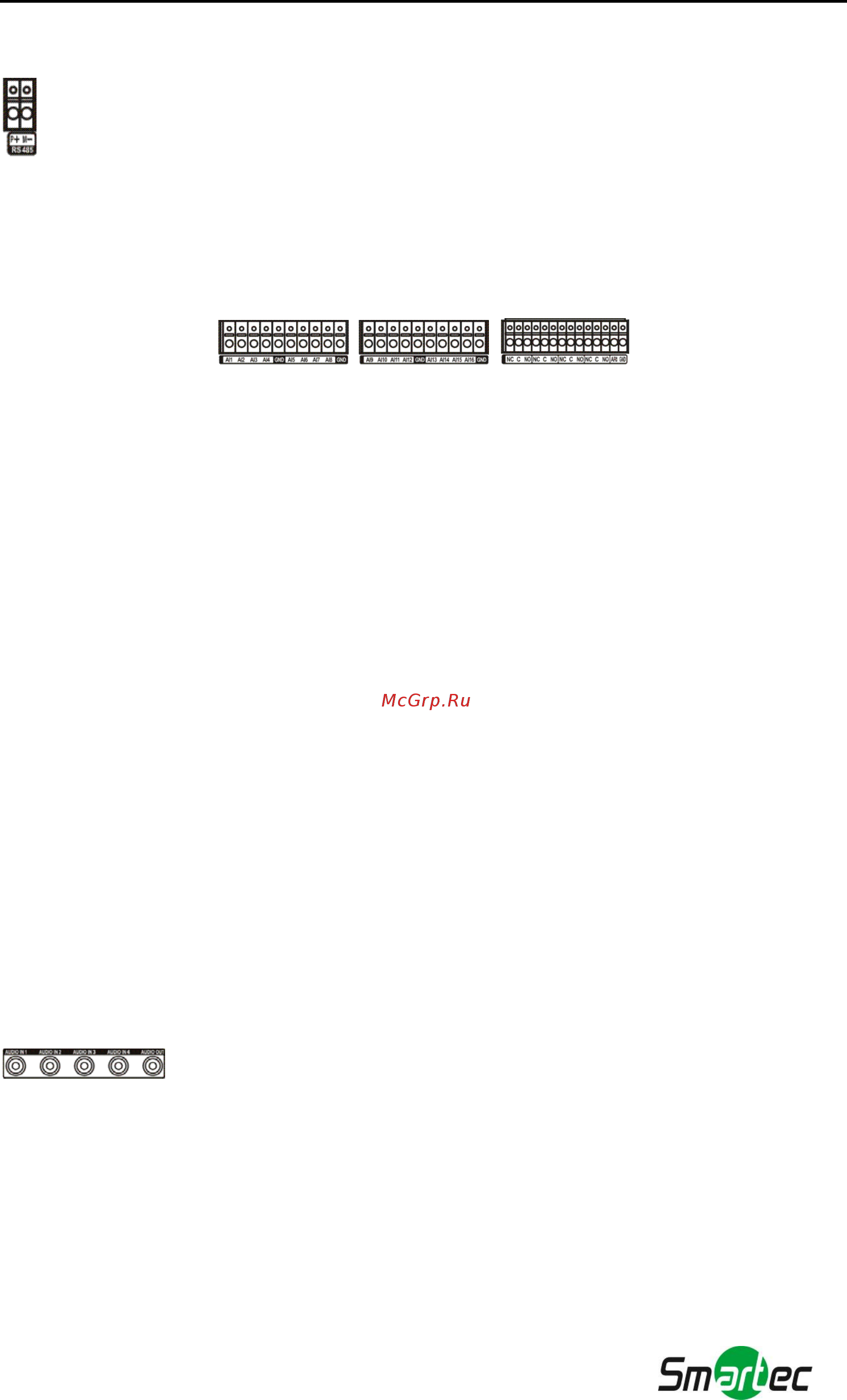 Smartec STR-1683 [13/92] Порт rs 485